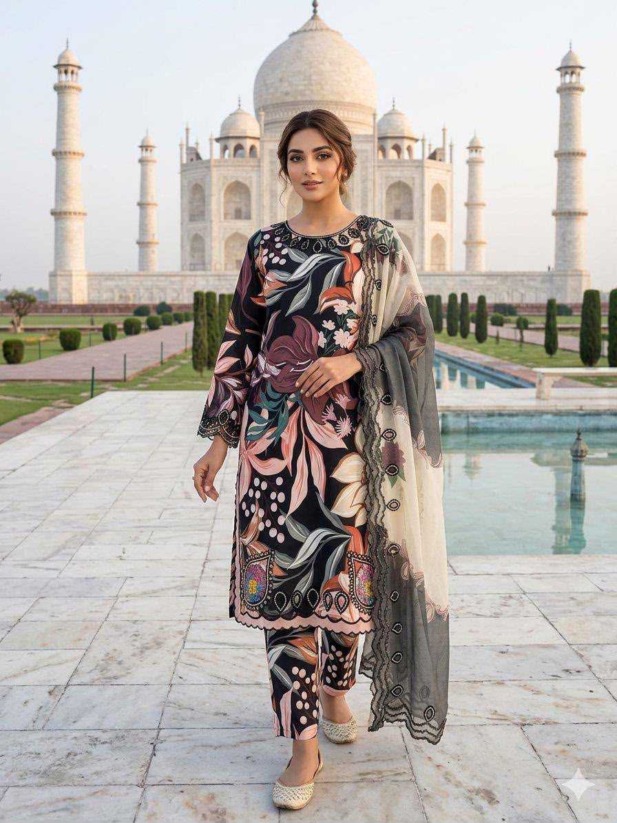 YNF Wholesale Muslin Printed Suits KESH678 2094 | Surat Manufacturer