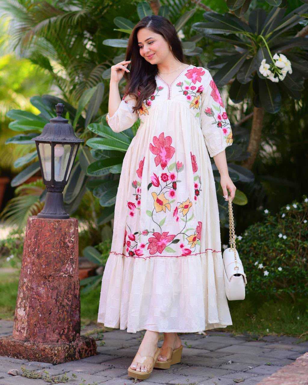 YNF Wholesale Rayon Fancy Gowns KESH678 2109 | Surat Manufacturer