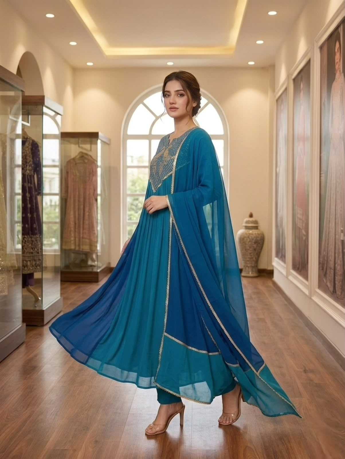 YNF Wholesale Chanderi Soft Sharara Salwar Suits KESH678 2137 | Surat Manufacturer