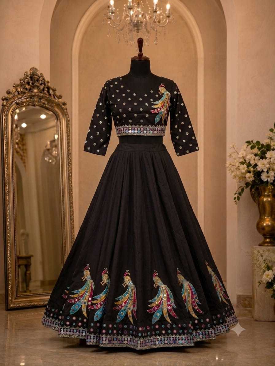 YNF Wholesale Heavy Roman Silk Silk Lehenga KESH711 5052 | Surat Manufacturer