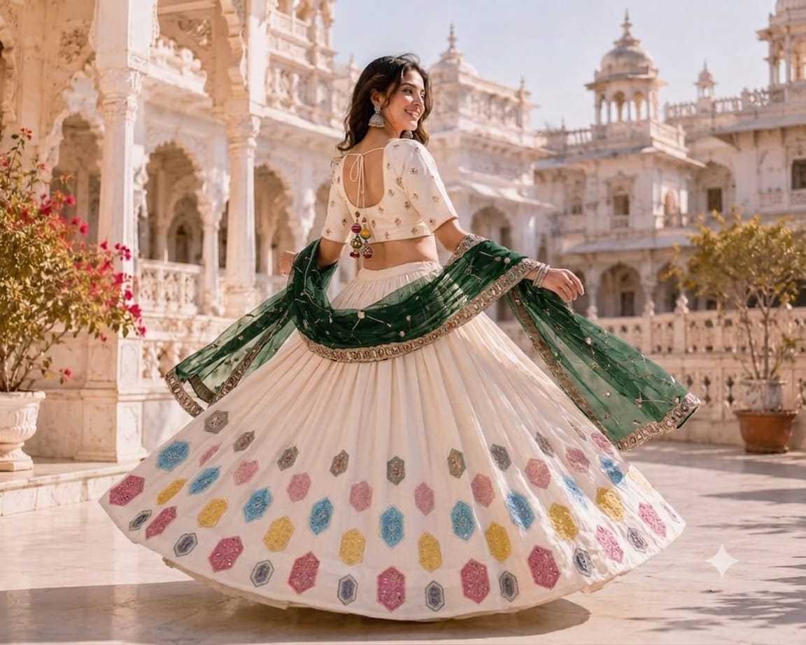 YNF Wholesale Heavy Roman Silk Silk Lehenga KESH711 5061 | Surat Manufacturer