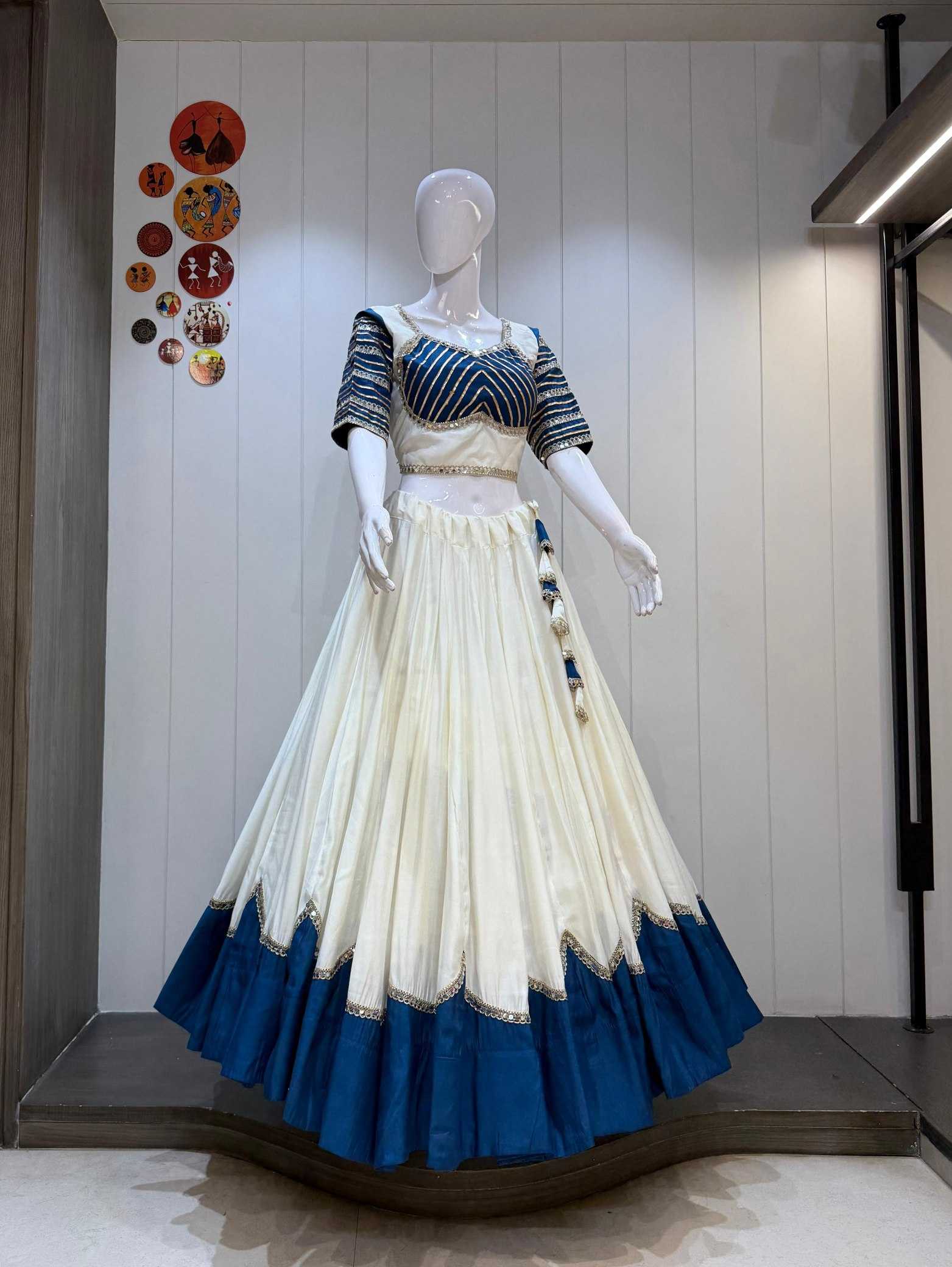 YNF Wholesale Pure Silk Traditional Lehenga KESH711 Moon | Surat Manufacturer
