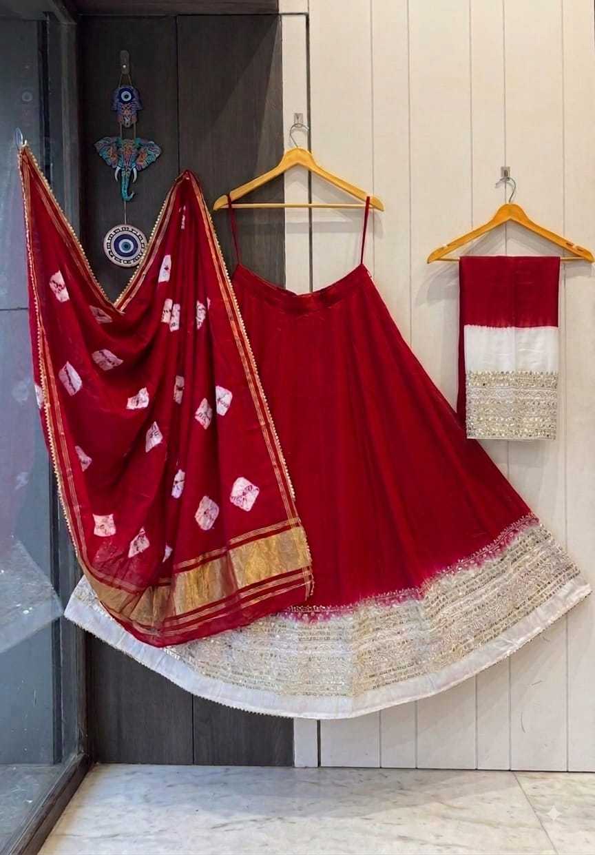 YNF Wholesale Chanderi Silk Silk Lehenga KESH711 Shibhori Tye N Dye | Surat Manufacturer