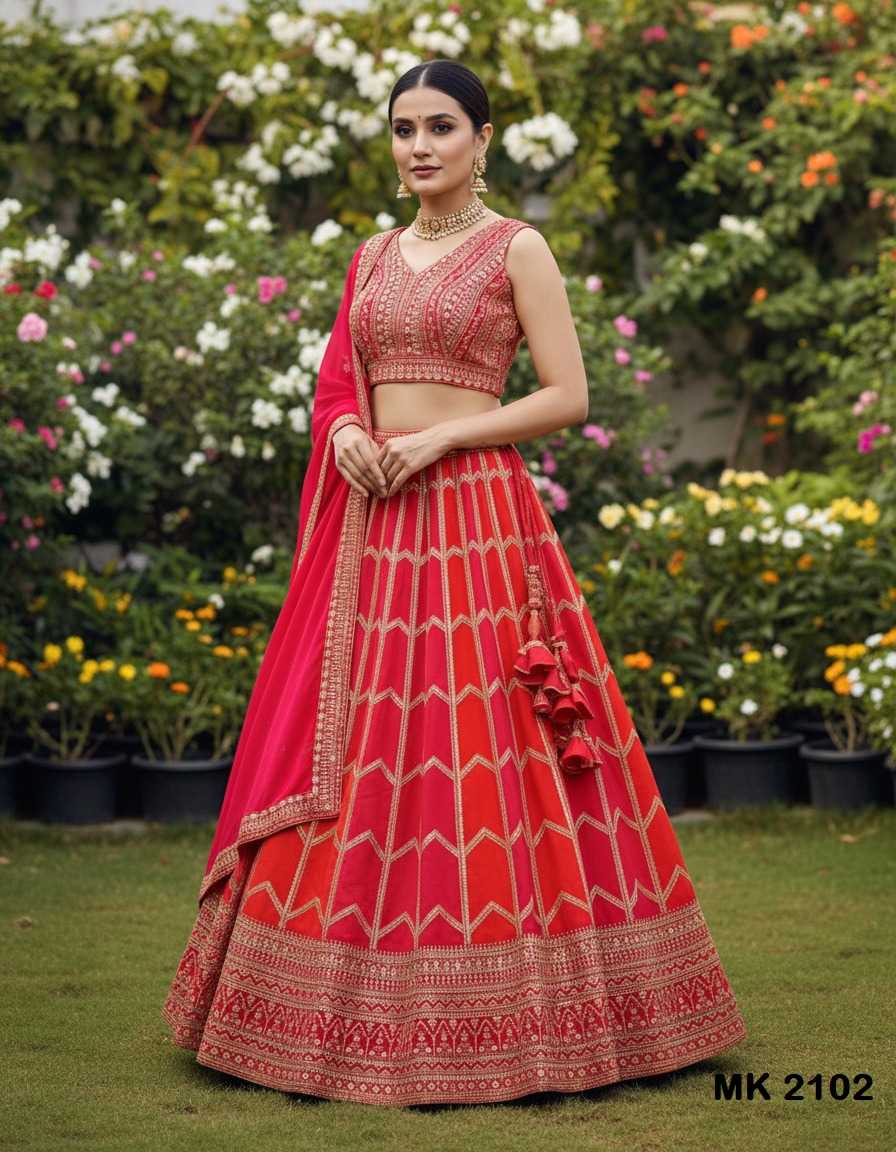 YNF Wholesale Faux Georgette Embroidered Lehenga KESH744 2102 | Surat Manufacturer
