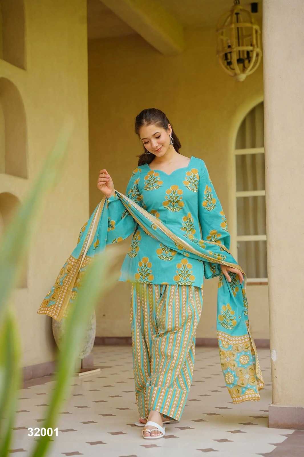 YNF Wholesale Cotton Cambric Printed Suits KESH744 LUCAYA V~32 | Surat Manufacturer