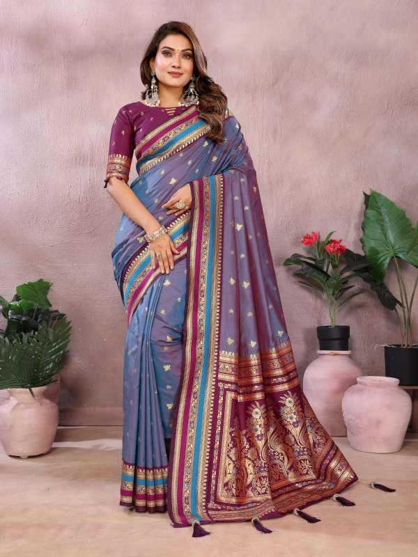 YNF Wholesale Handloom Silk Designer Sarees KESH753 Sindur | Surat Manufacturer