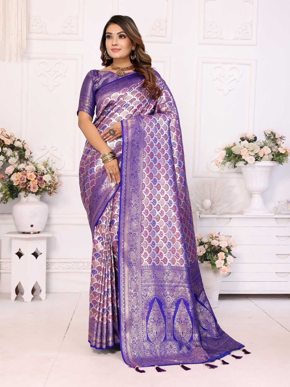 YNF Wholesale Banarasi Soft Silk Party Wear Sarees KESH753 Somya | Surat Manufacturer
