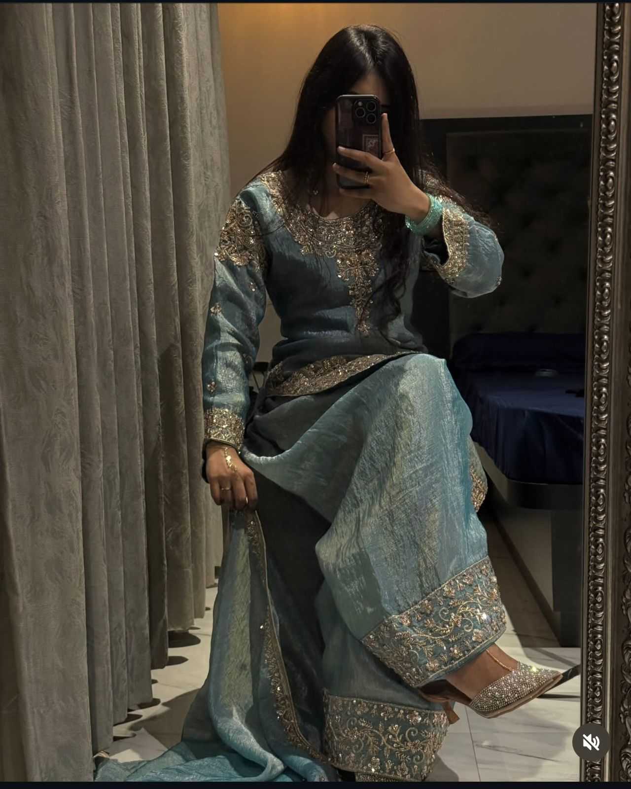 YNF Wholesale Pure Silk Embroidery Suits | Surat Manufacturer