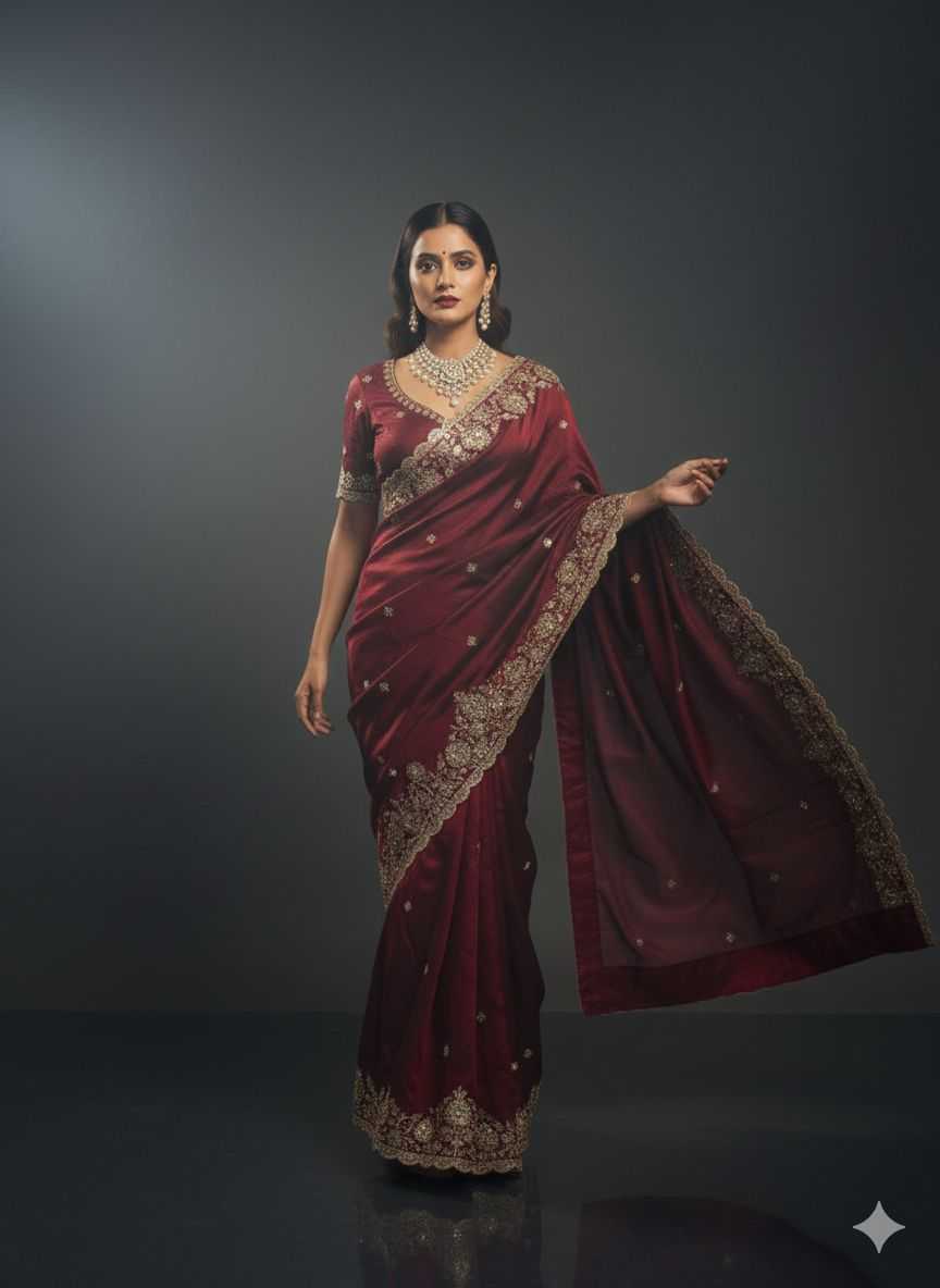 YNF Wholesale Space Silk Designer Sarees RIN189 2014 | Surat Manufacturer