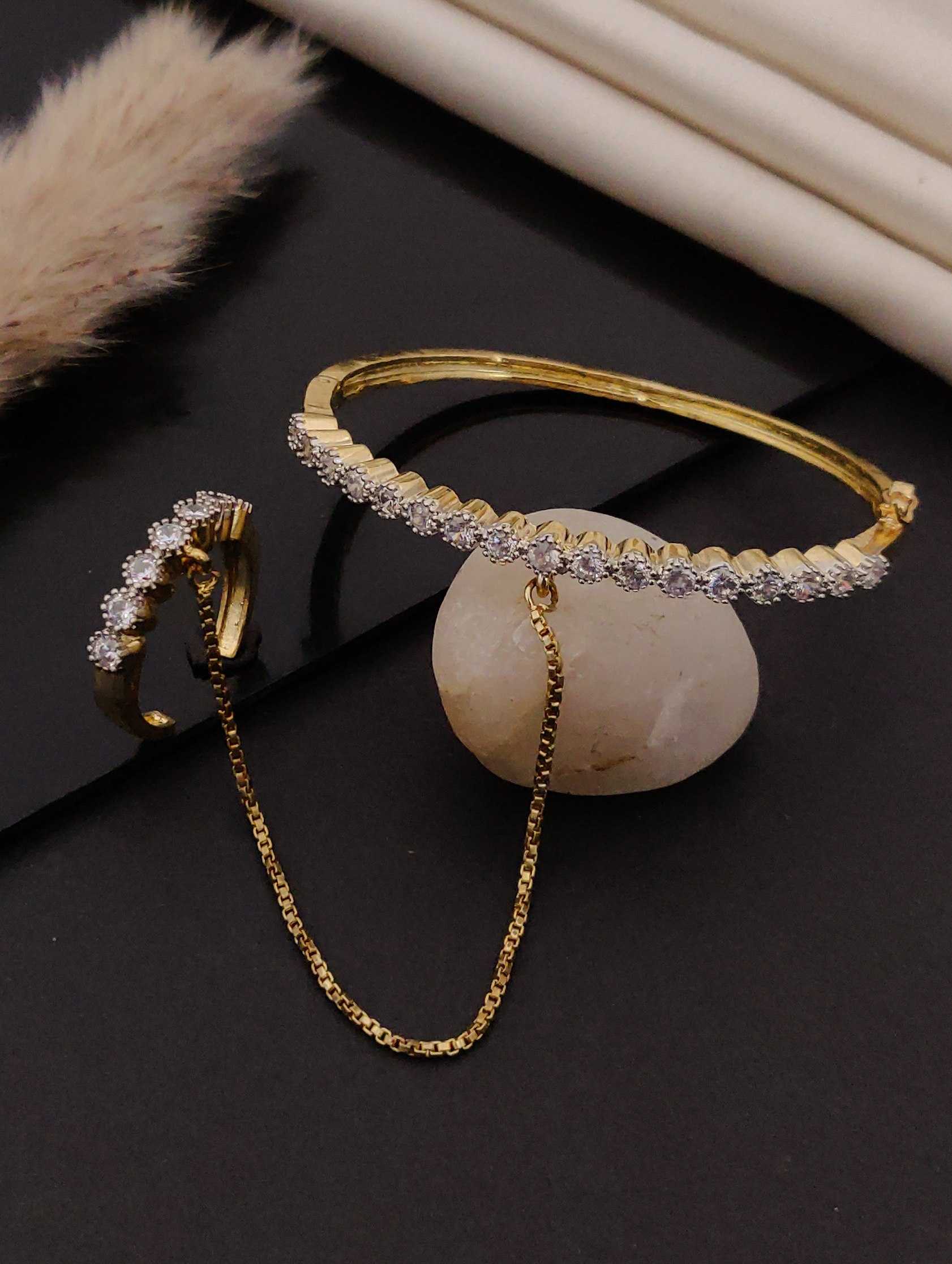 YNF Wholesale Alloy Diamond Bracelets KESH191 134 | Surat Manufacturer