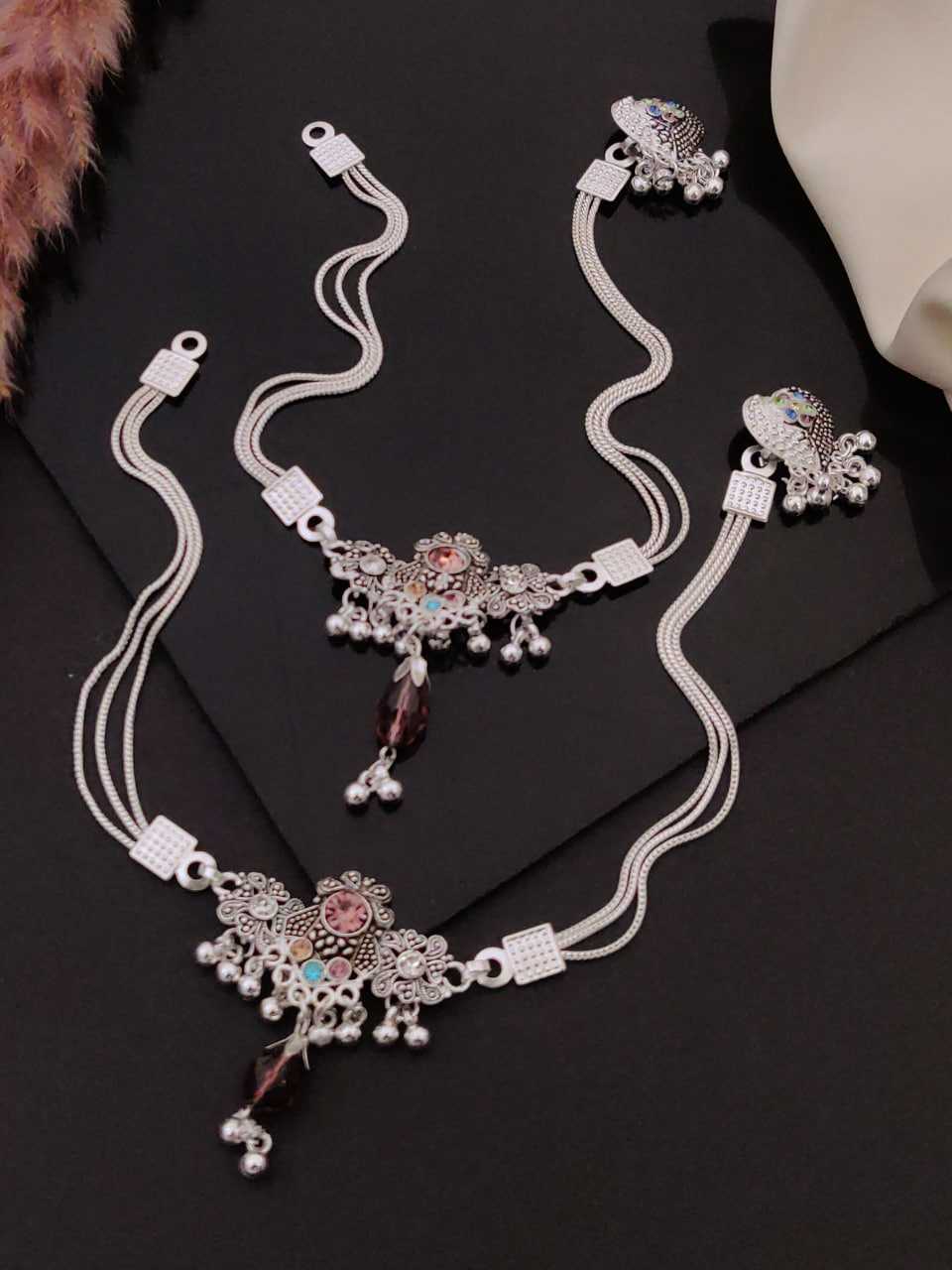 YNF Wholesale Alloy AD Fancy Payal KESH191 139 | Surat Manufacturer