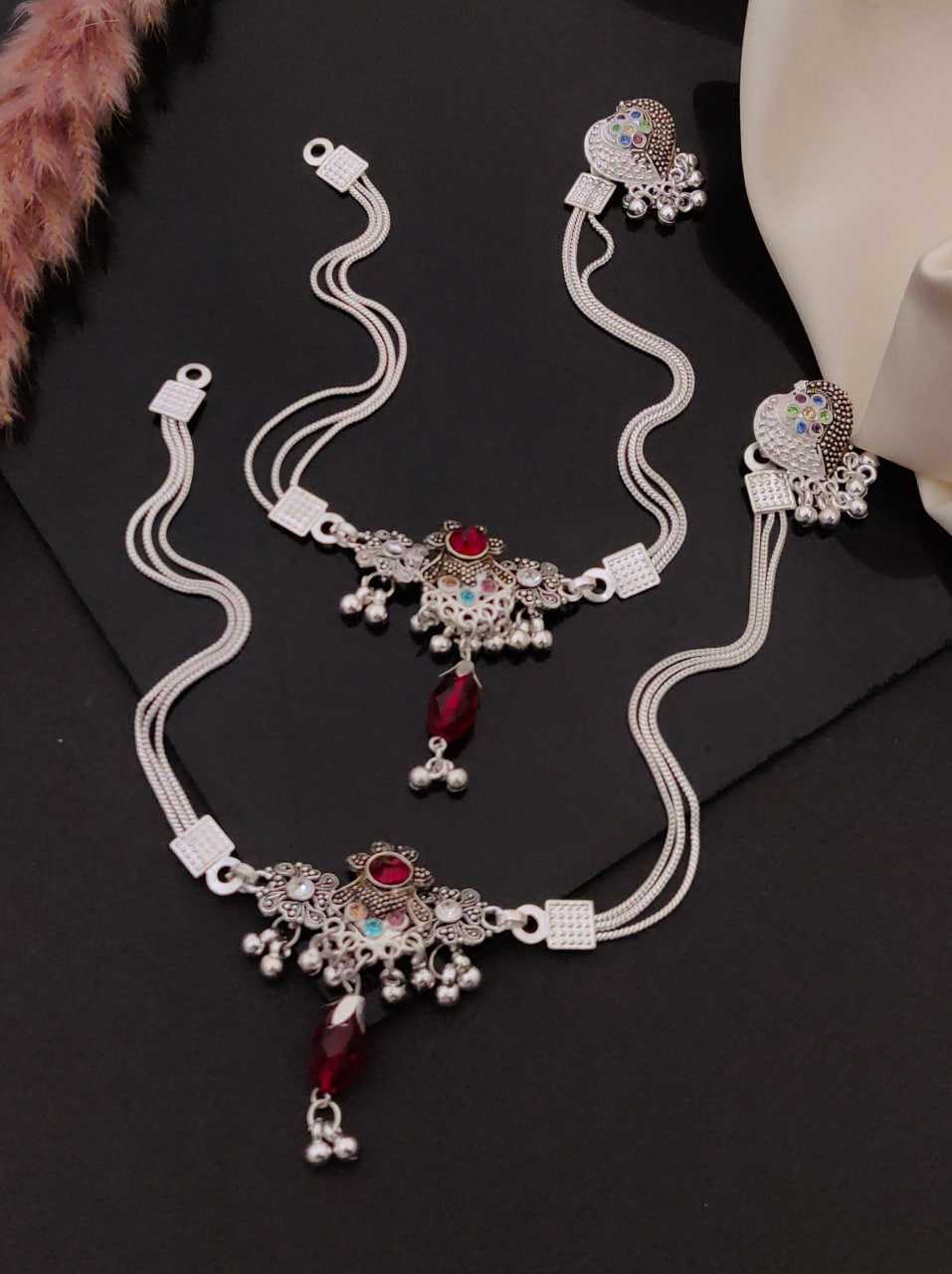 YNF Wholesale Alloy AD Fancy Payal KESH191 139 | Surat Manufacturer