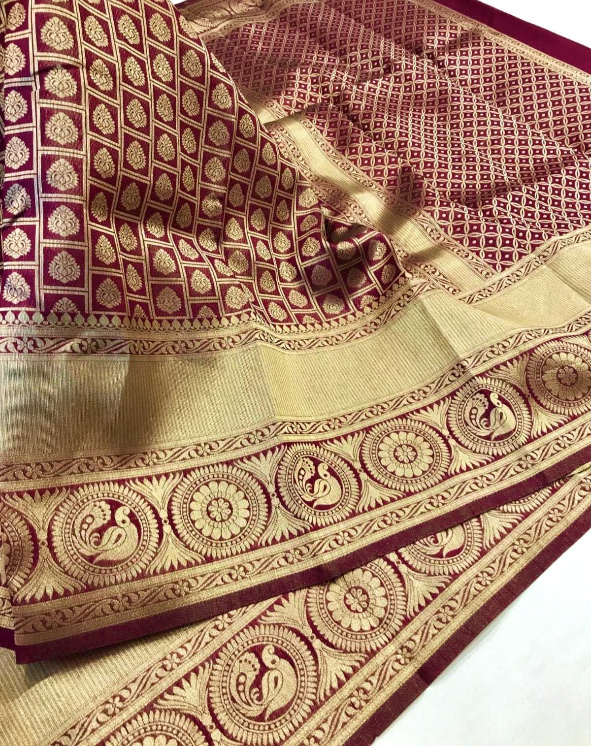 YNF Wholesale Banarasi Soft Silk Printed Sarees KESH548 RAJKUMAR | Surat Manufacturer