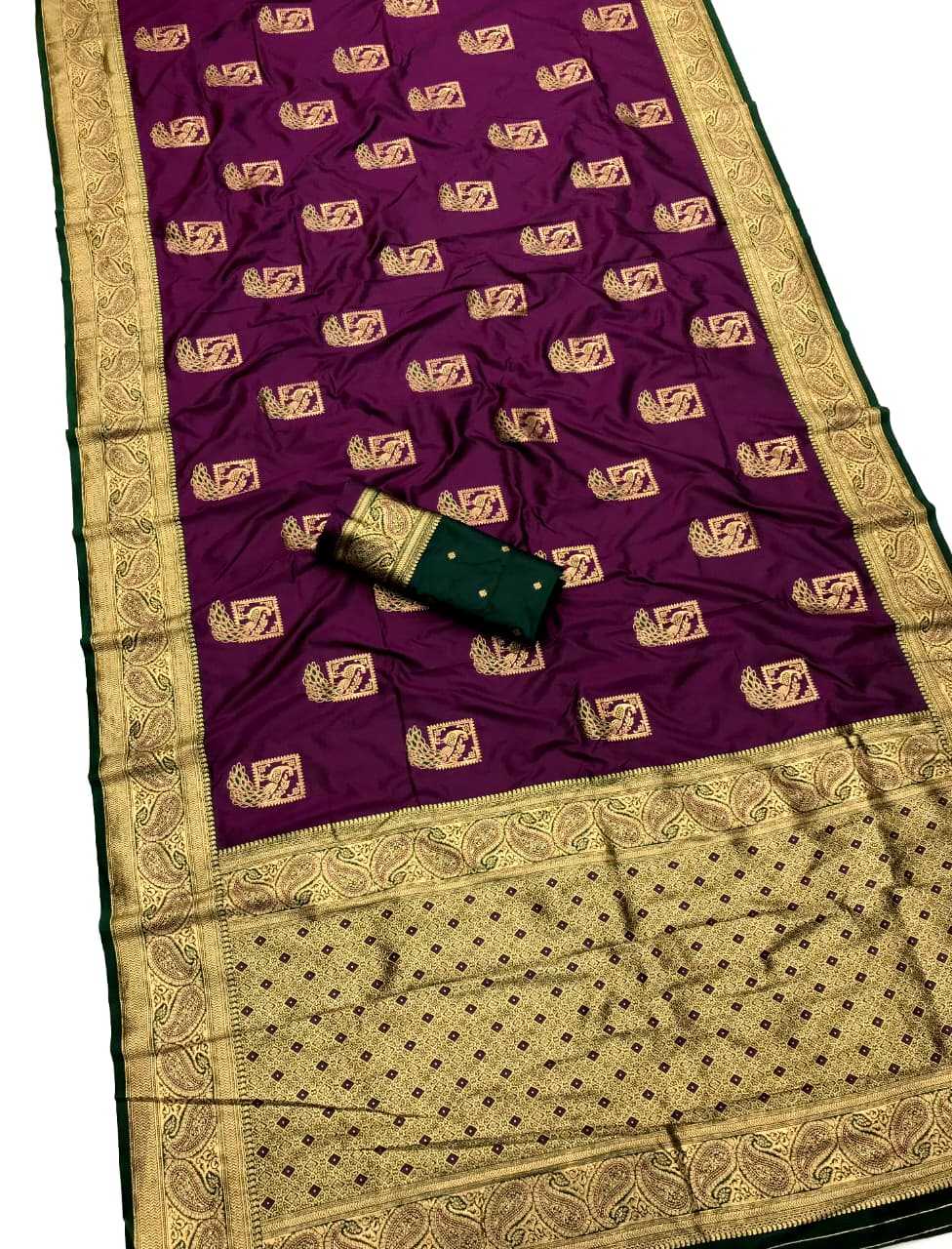 YNF Wholesale Banarasi Soft Silk Designer Sarees KESH663 Ferrari | Surat Manufacturer