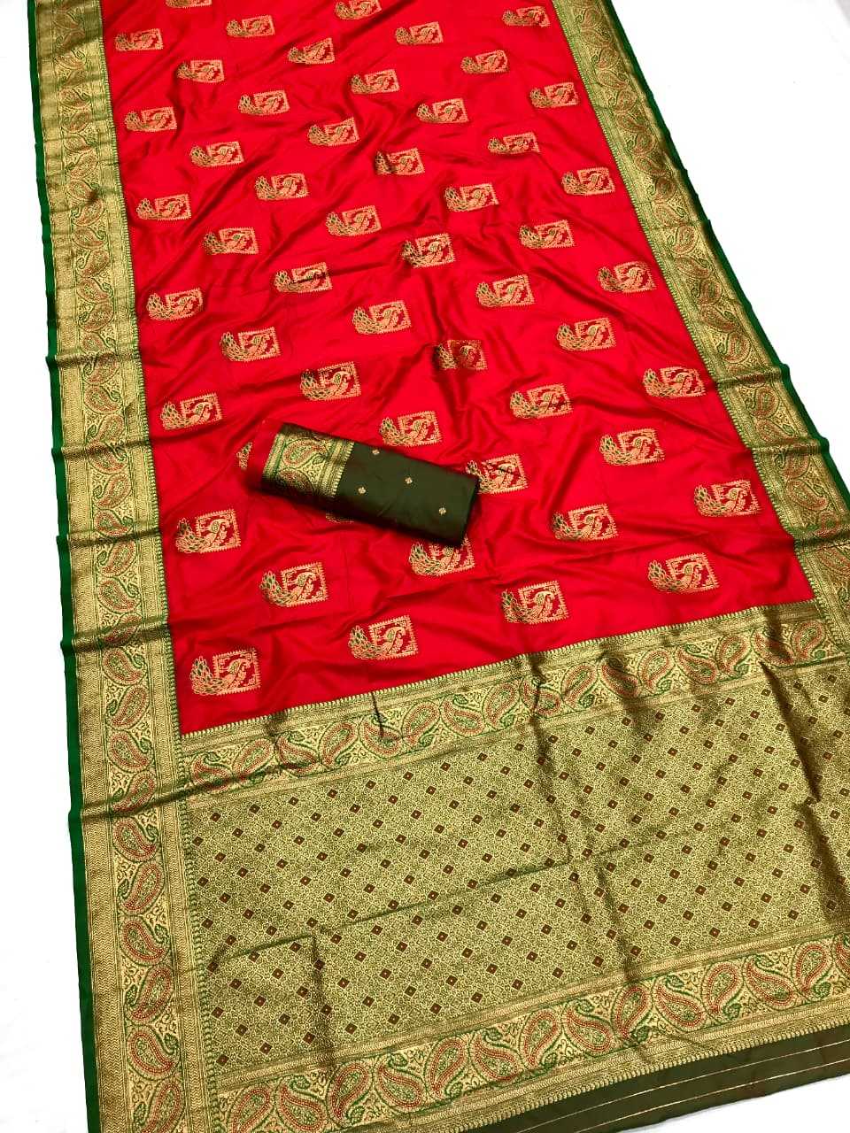 YNF Wholesale Banarasi Soft Silk Designer Sarees KESH663 Ferrari | Surat Manufacturer