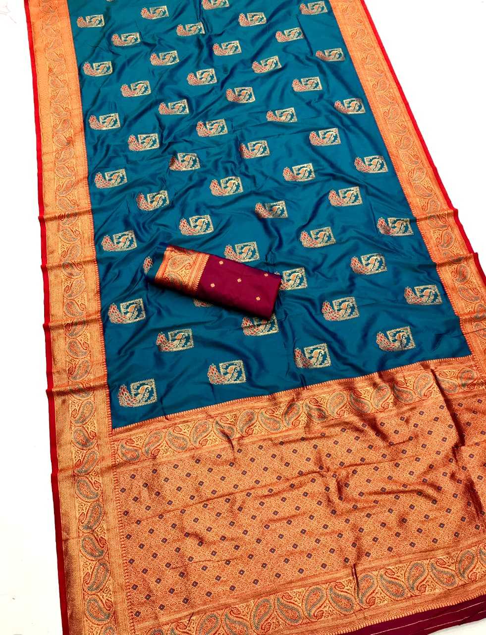 YNF Wholesale Banarasi Soft Silk Designer Sarees KESH663 Ferrari | Surat Manufacturer