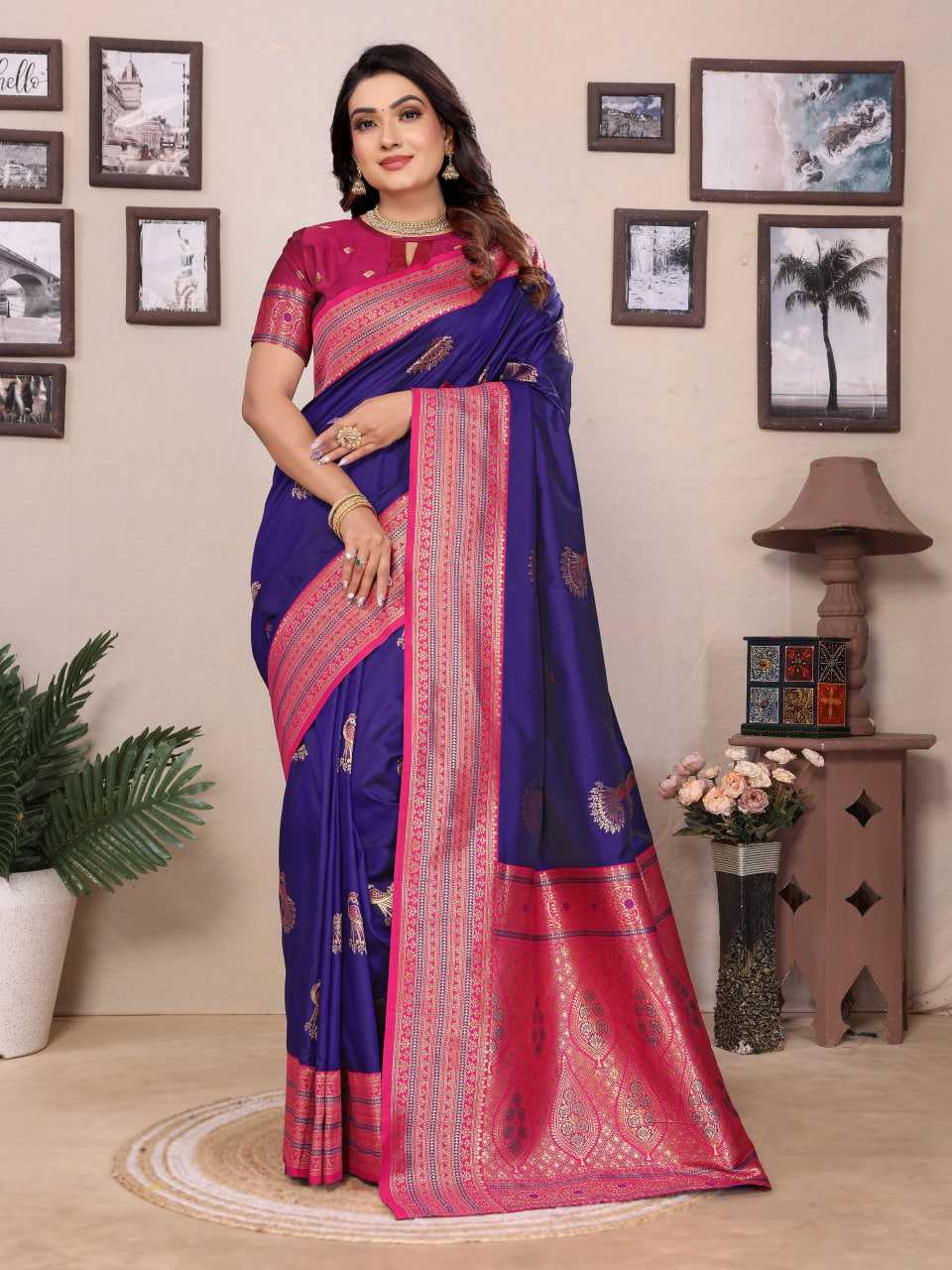 YNF Wholesale Banarasi Soft Silk Designer Sarees KESH663 Fronx | Surat Manufacturer