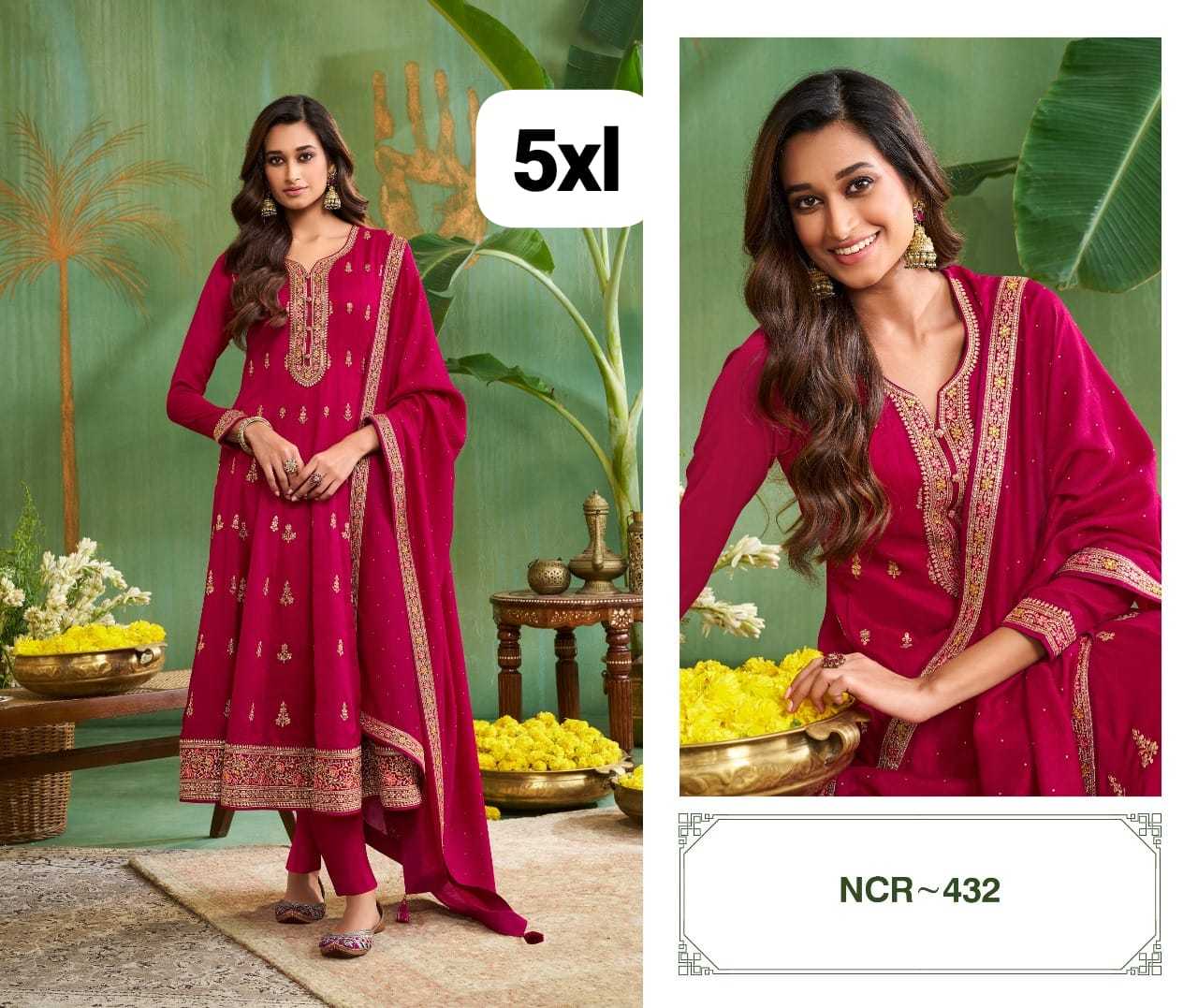YNF Wholesale Banglori Silk Embroidery Suits KESH677 NCR 405 | Surat Manufacturer