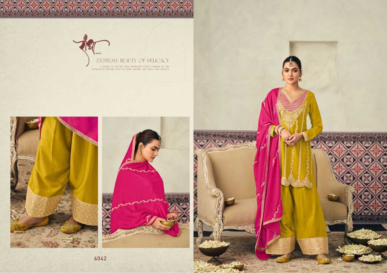 YNF Wholesale Blooming Chinon Ladies Suits KESH587 RADHA _HEER | Surat Manufacturer