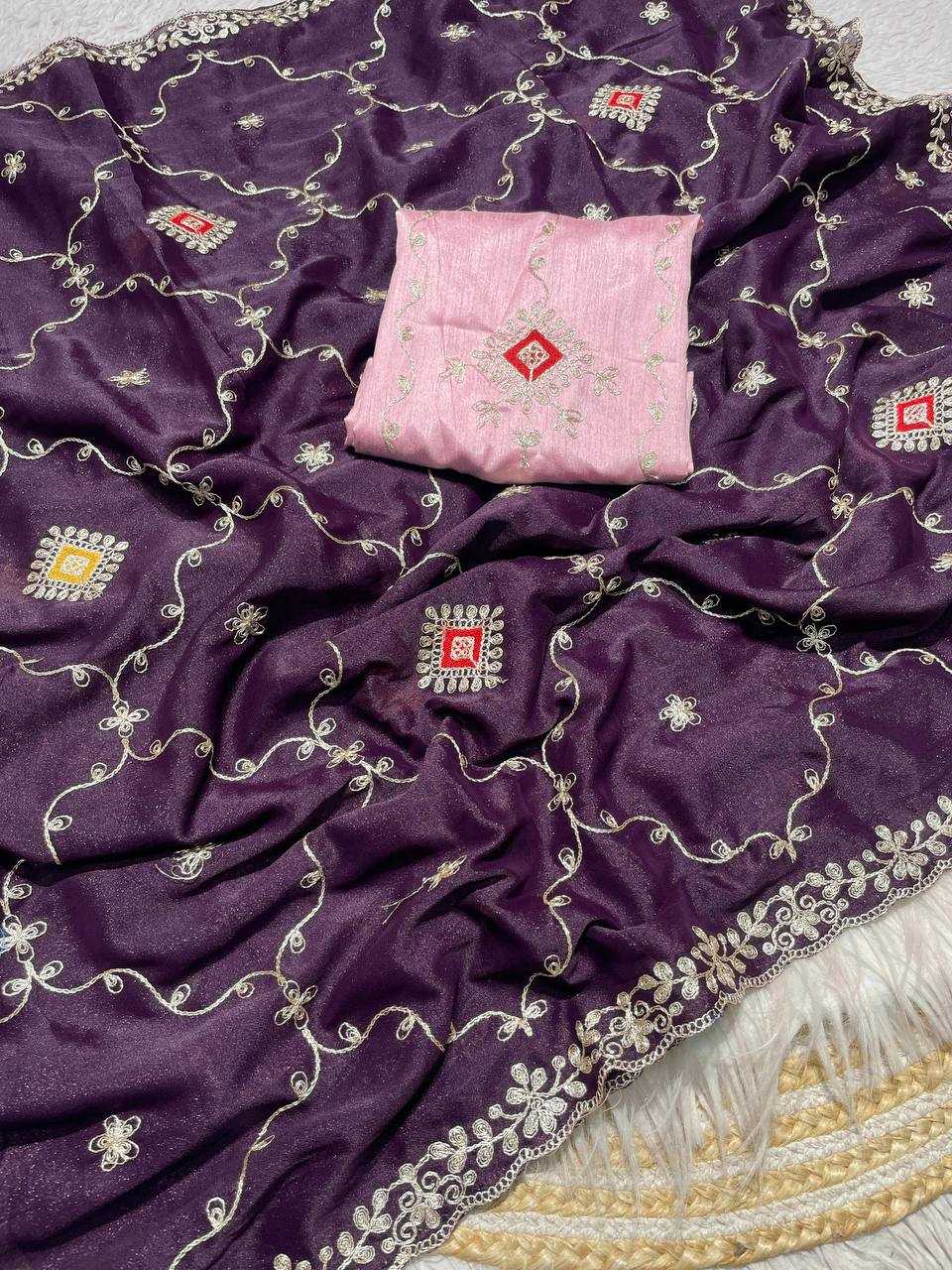 YNF Wholesale Blooming Silk Sarees For Weddings RIN230 628 | Surat Manufacturer