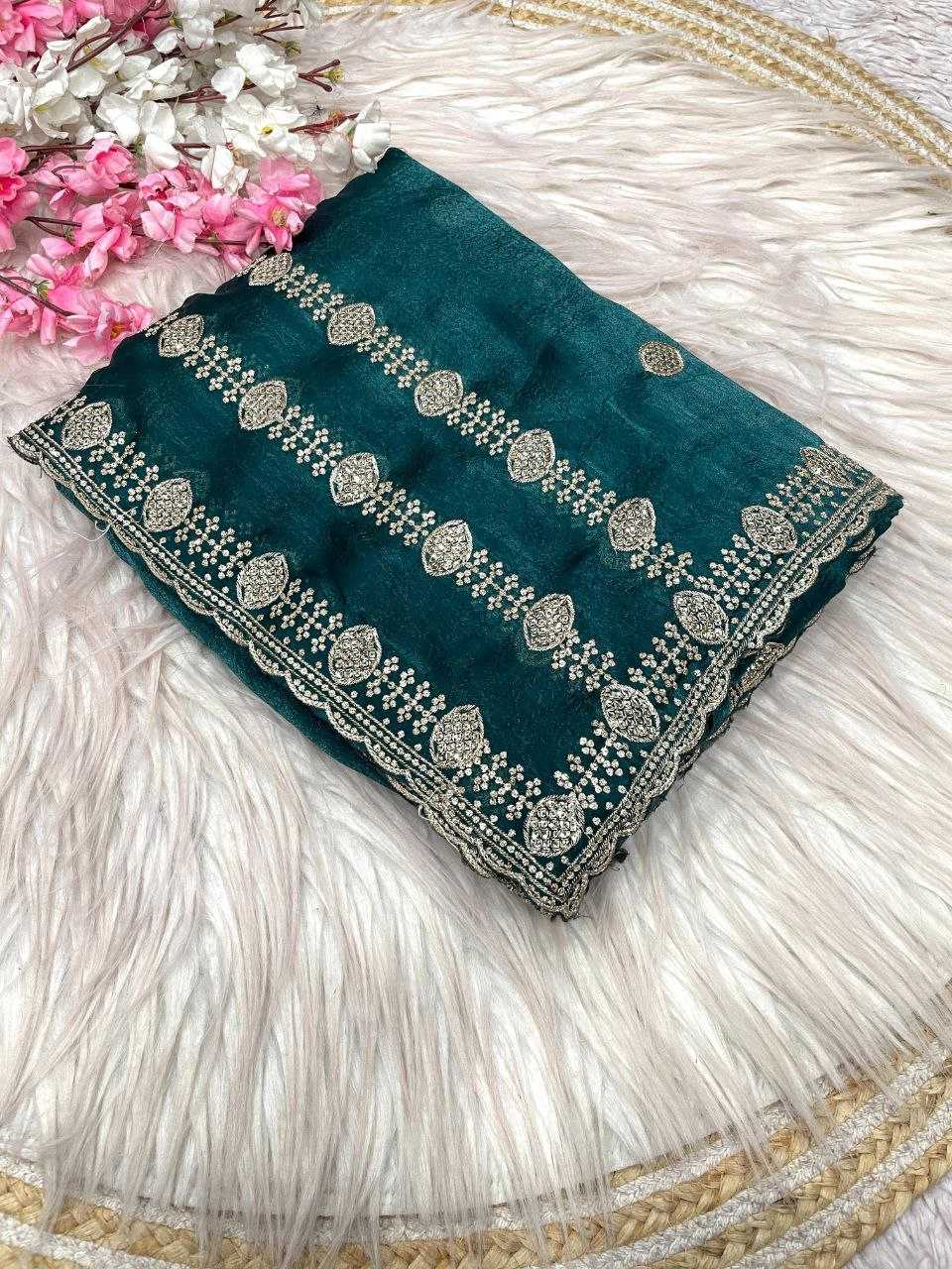 YNF Wholesale Blooming Indian Sarees RIN230 668 | Surat Manufacturer