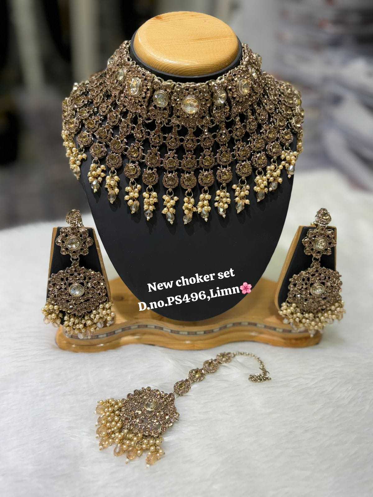 YNF Wholesale Brass Fashion Necklace KESH494 1 | Surat Manufacturer