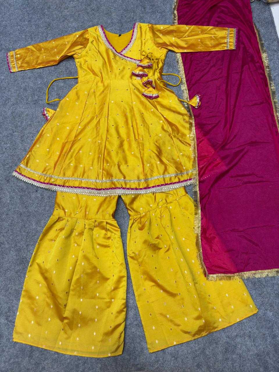 YNF Wholesale Chanderi Cotton    Girls Kurti KESH642 069 | Surat Manufacturer