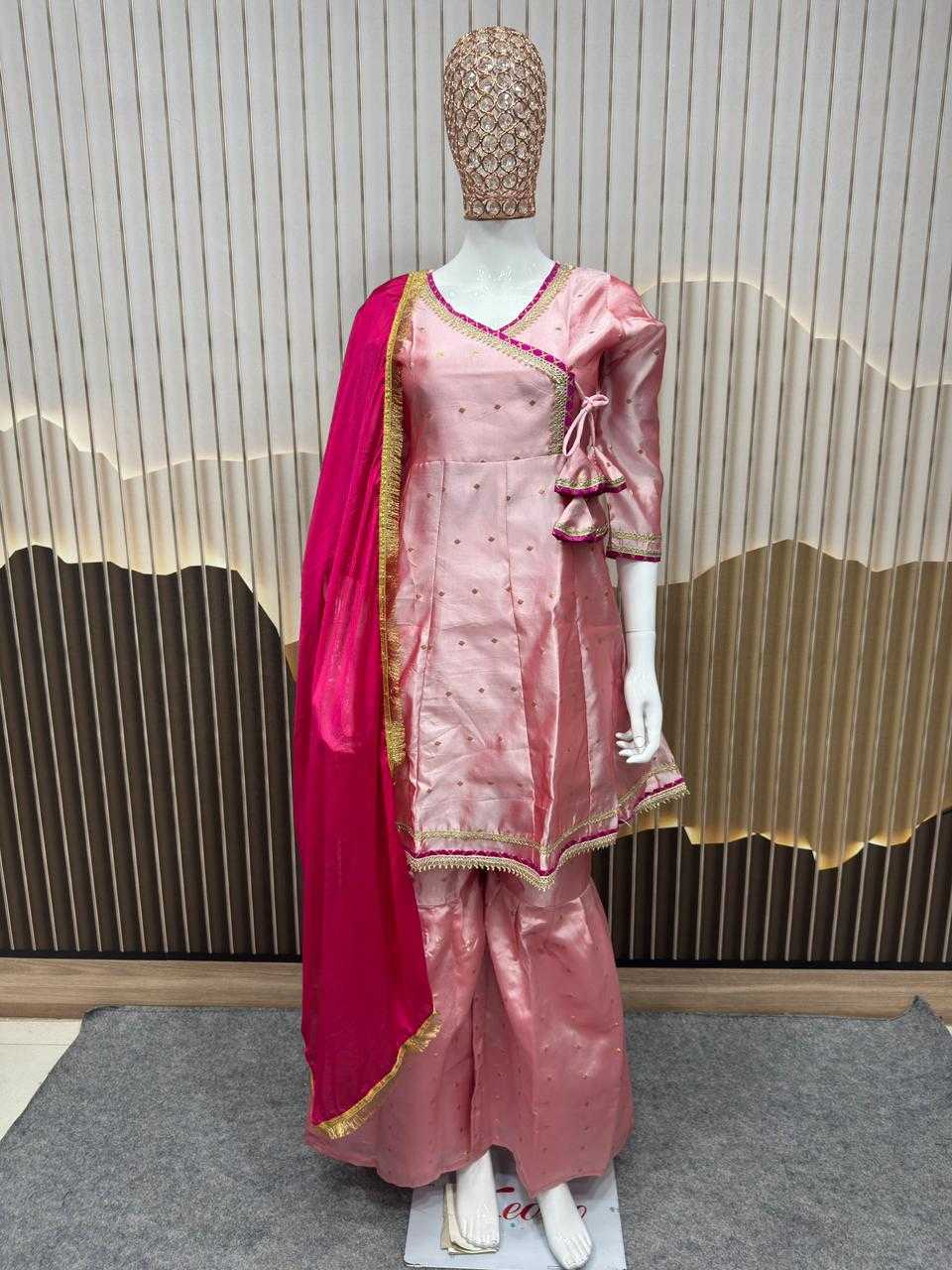 YNF Wholesale Chanderi Cotton    Girls Kurti KESH642 069 | Surat Manufacturer