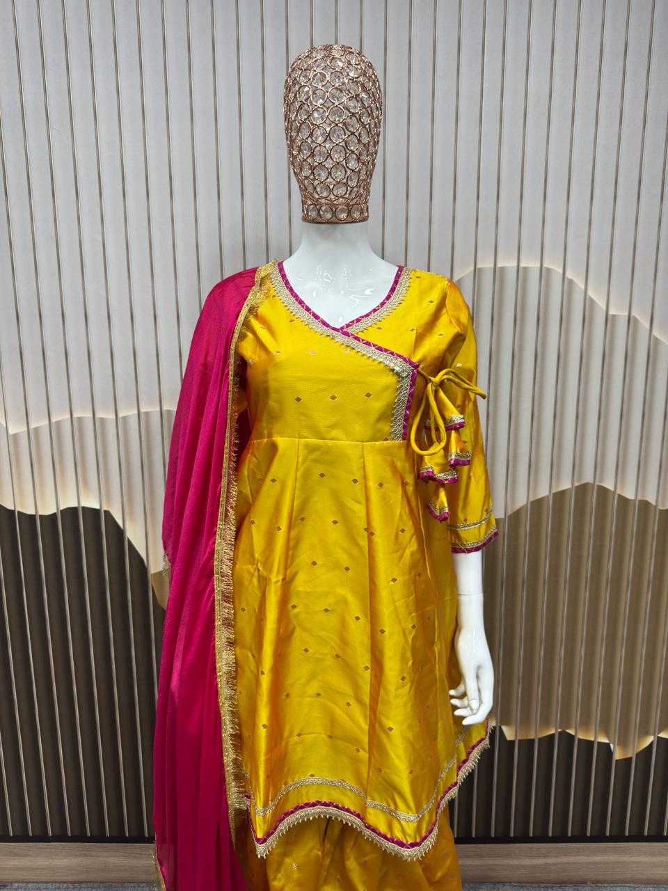 YNF Wholesale Chanderi Cotton    Girls Kurti KESH642 069 | Surat Manufacturer