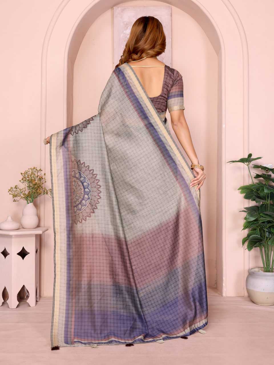 YNF Wholesale Chanderi Silk Printed Sarees KESH553 304 | Surat Manufacturer