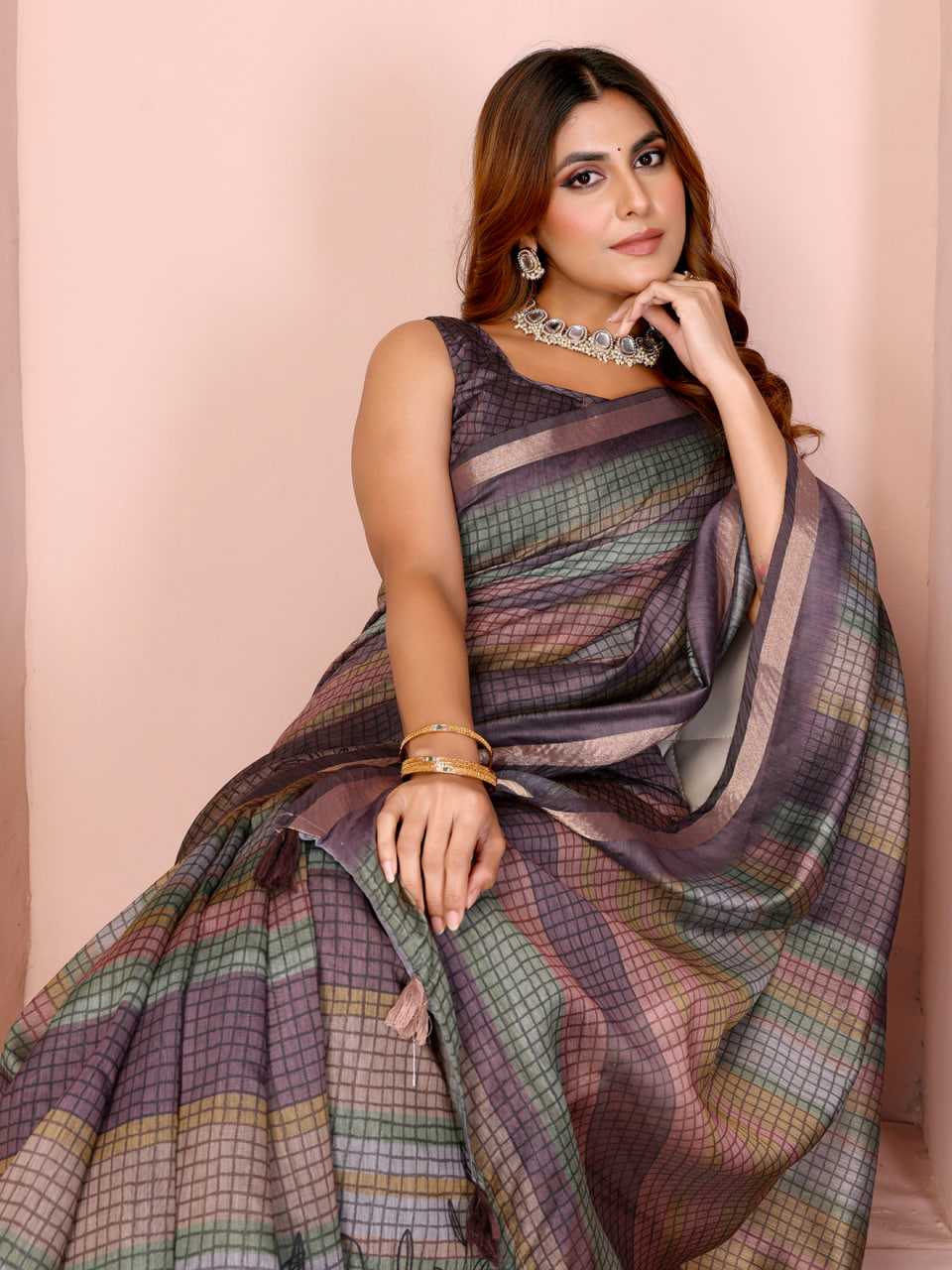 YNF Wholesale Chanderi Silk Printed Sarees KESH553 310 | Surat Manufacturer