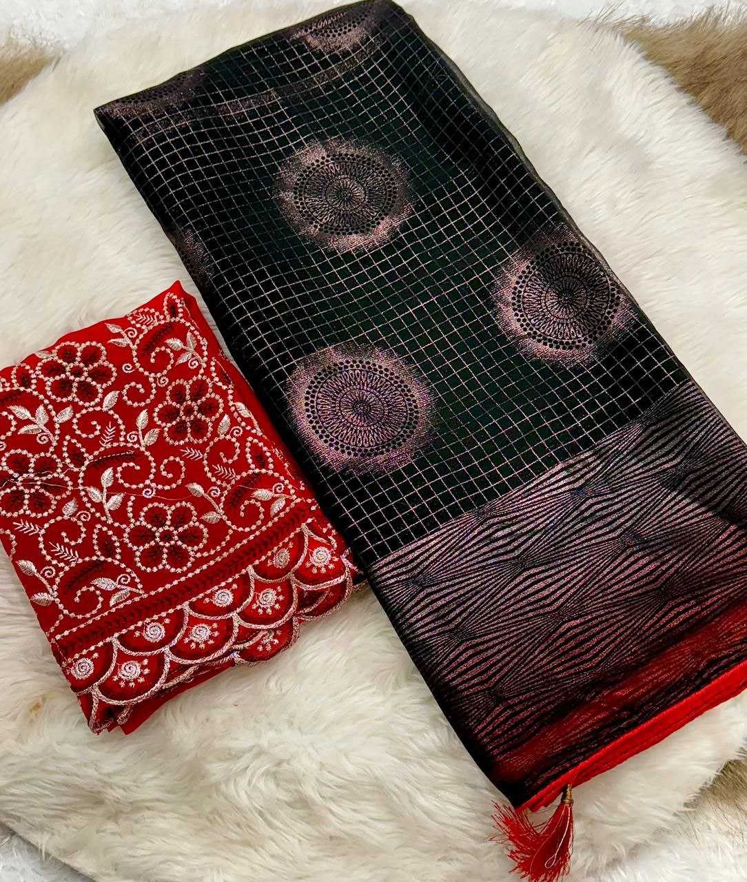 YNF Wholesale Chiffon Georgette Designer Sarees RIN171 1215 | Surat Manufacturer