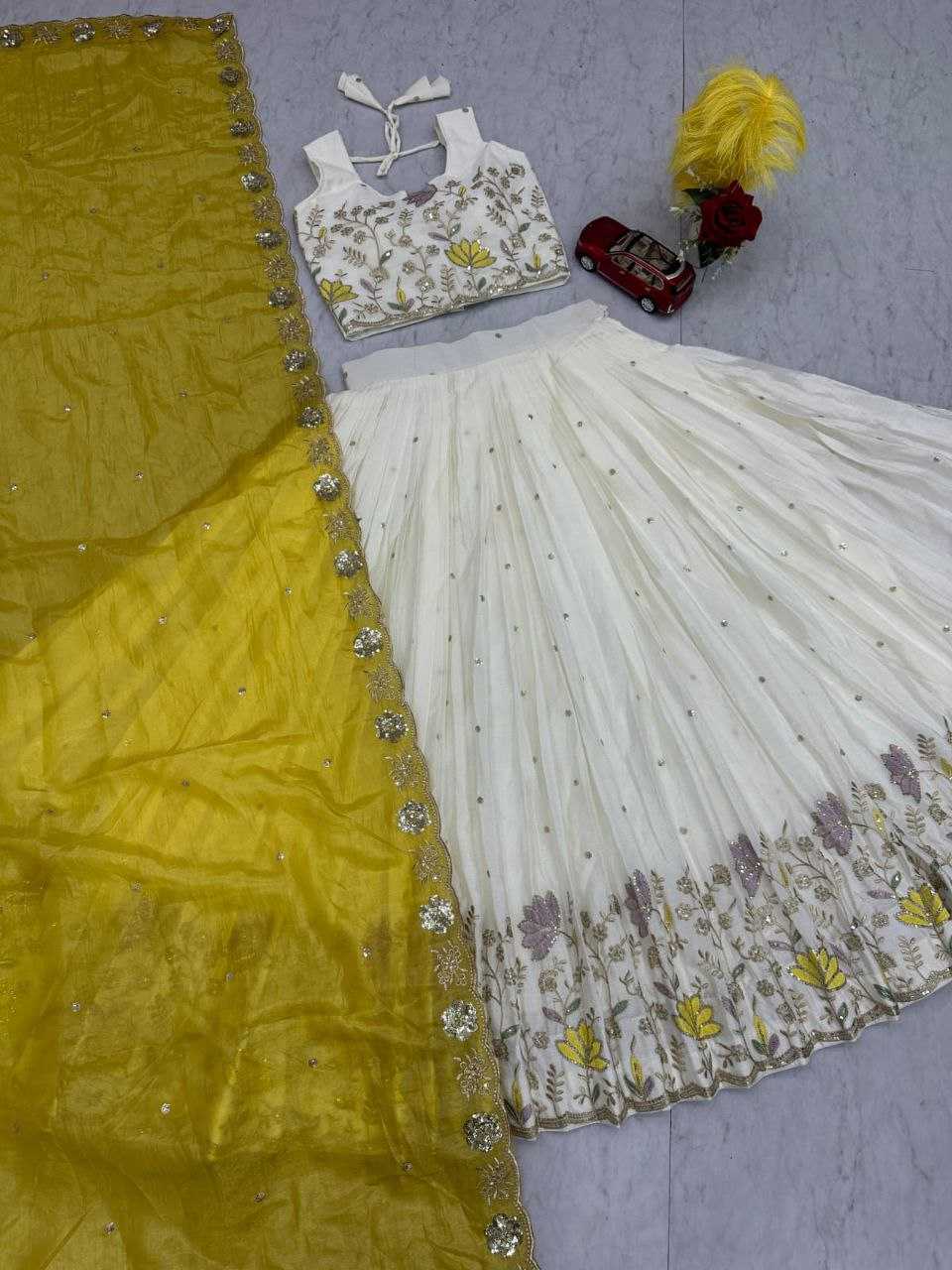 YNF Wholesale Chinon Designer Lehenga KESH497 307 | Surat Manufacturer