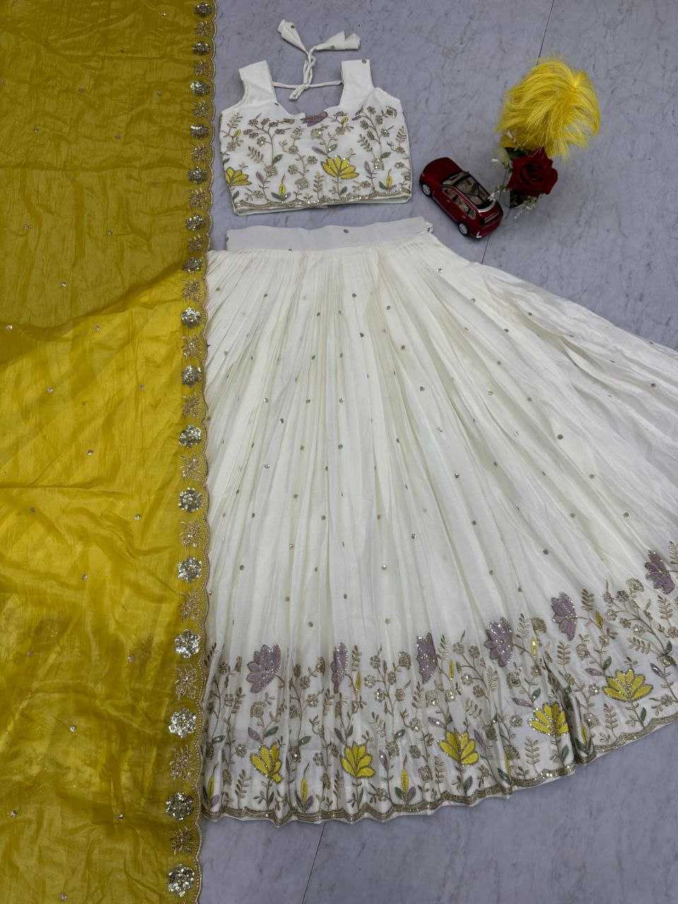 YNF Wholesale Chinon Designer Lehenga KESH497 307 | Surat Manufacturer