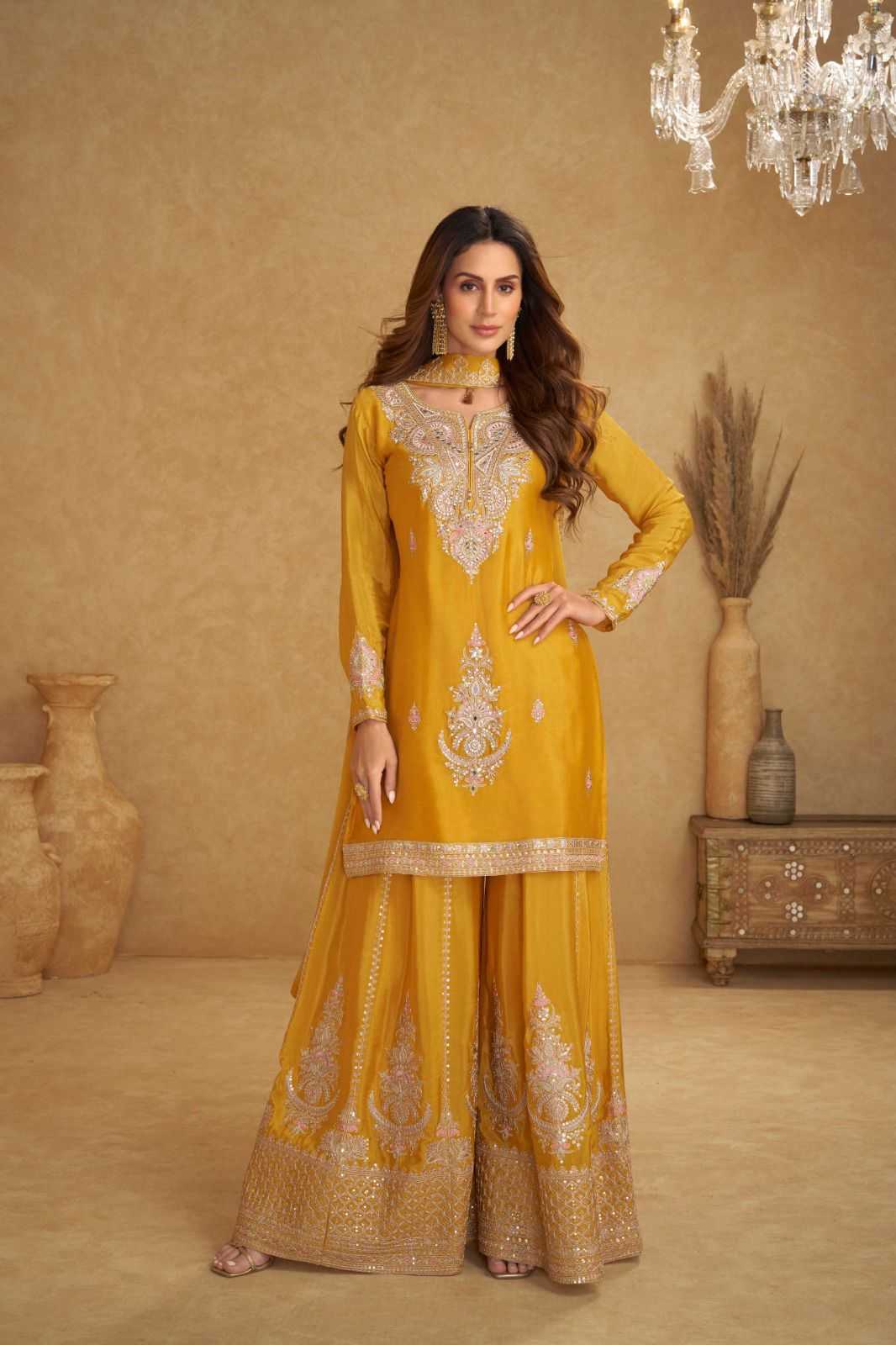 YNF Wholesale Chinon Patiala Suits KESH587 Gulkayra NIRVI | Surat Manufacturer