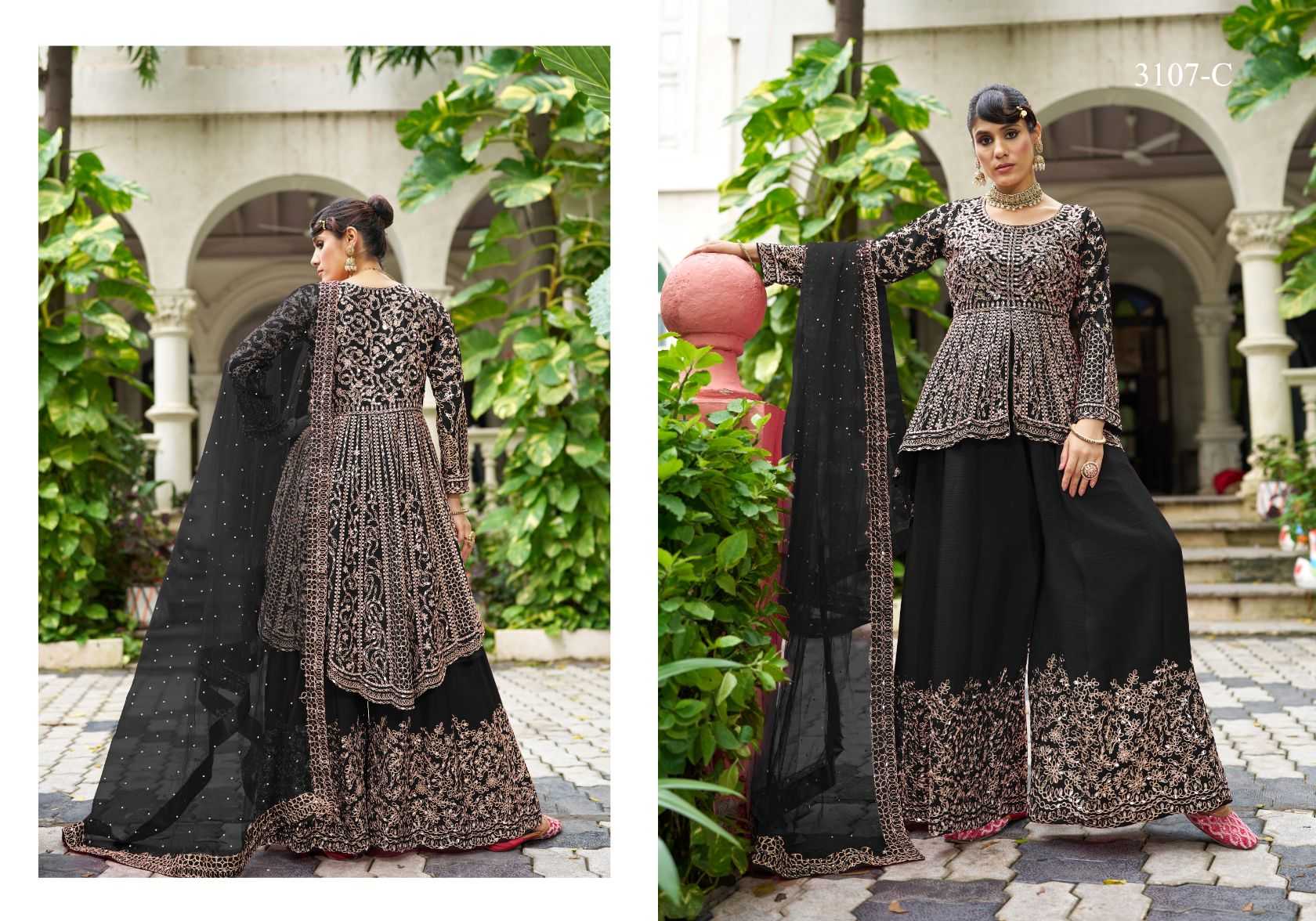 YNF Wholesale Chinon Bridal Wedding Dresses KESH630 3107 | Surat Manufacturer