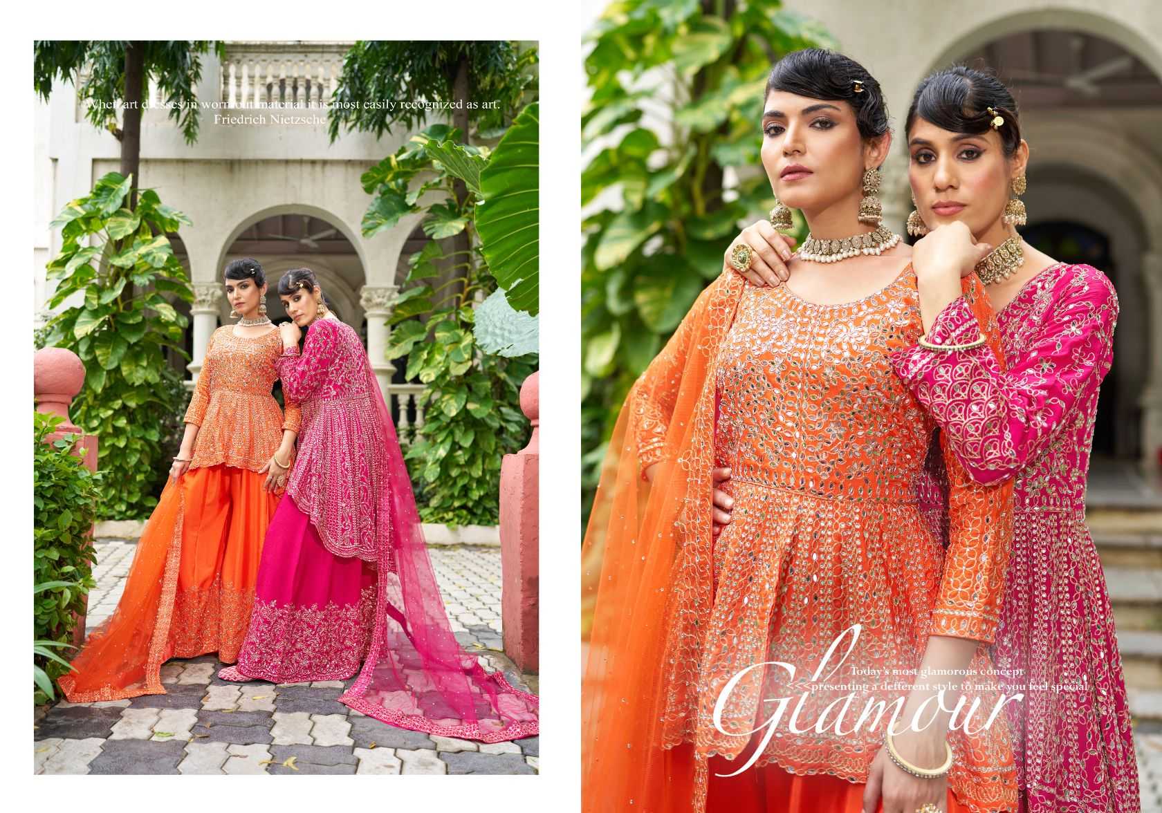 YNF Wholesale Chinon Bridal Wedding Dresses KESH630 3107 | Surat Manufacturer
