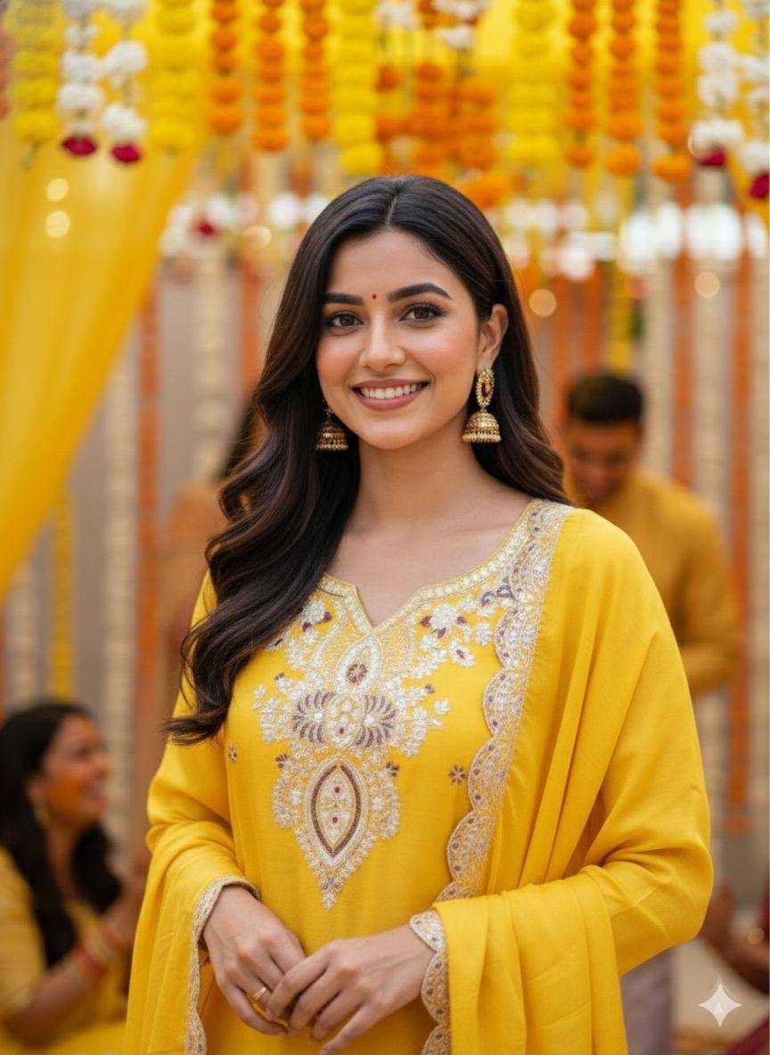 YNF Wholesale Chinon Palazzo Suit KESH678 2058 | Surat Manufacturer