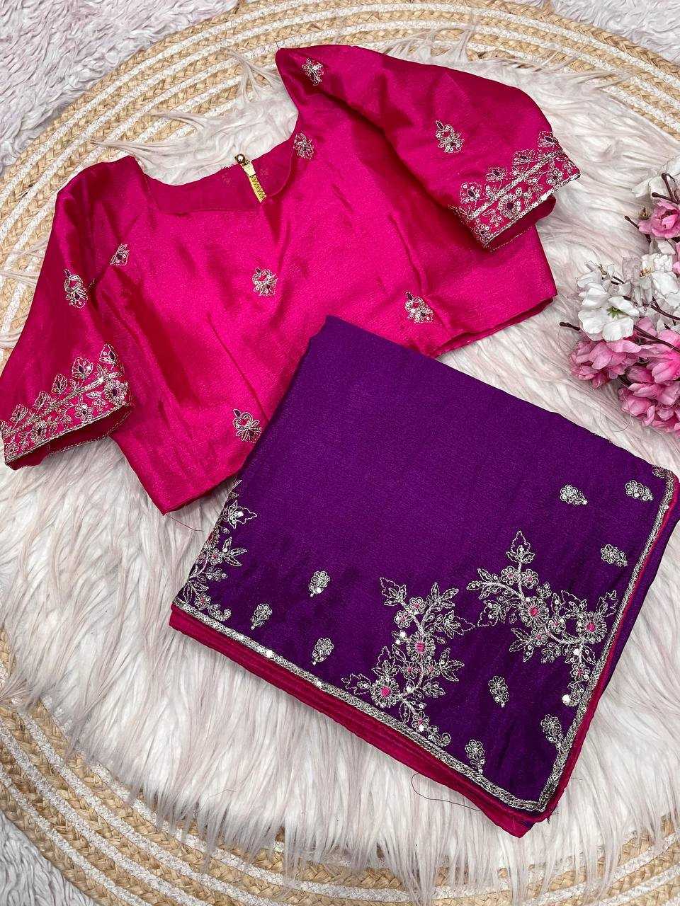 YNF Wholesale Chinon Festive Sarees RIN230 659 | Surat Manufacturer