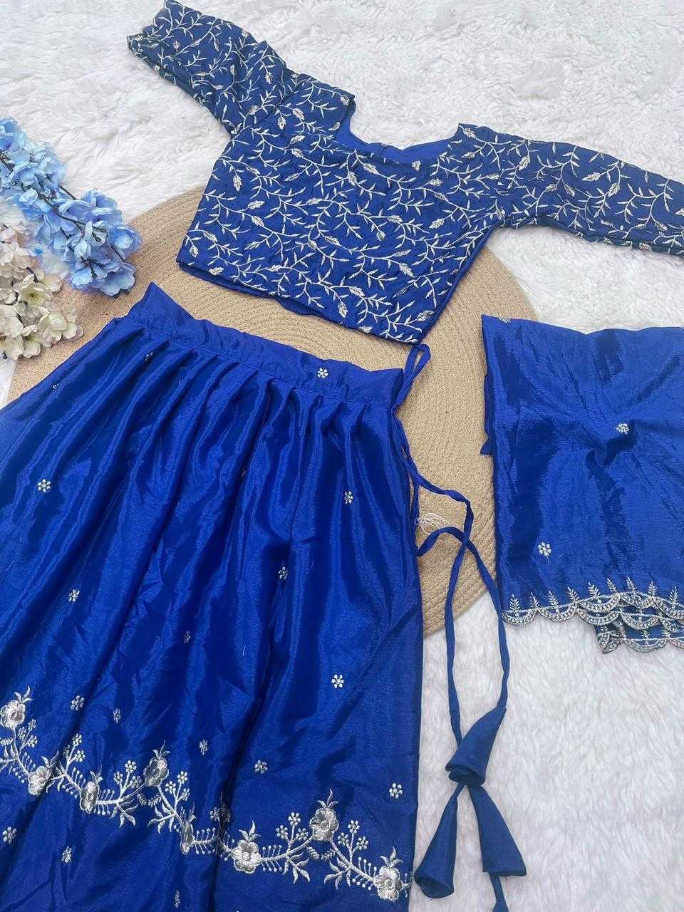 YNF Wholesale Chinon Kids Ethnic Wear RIN235 chinon febric | Surat Manufacturer