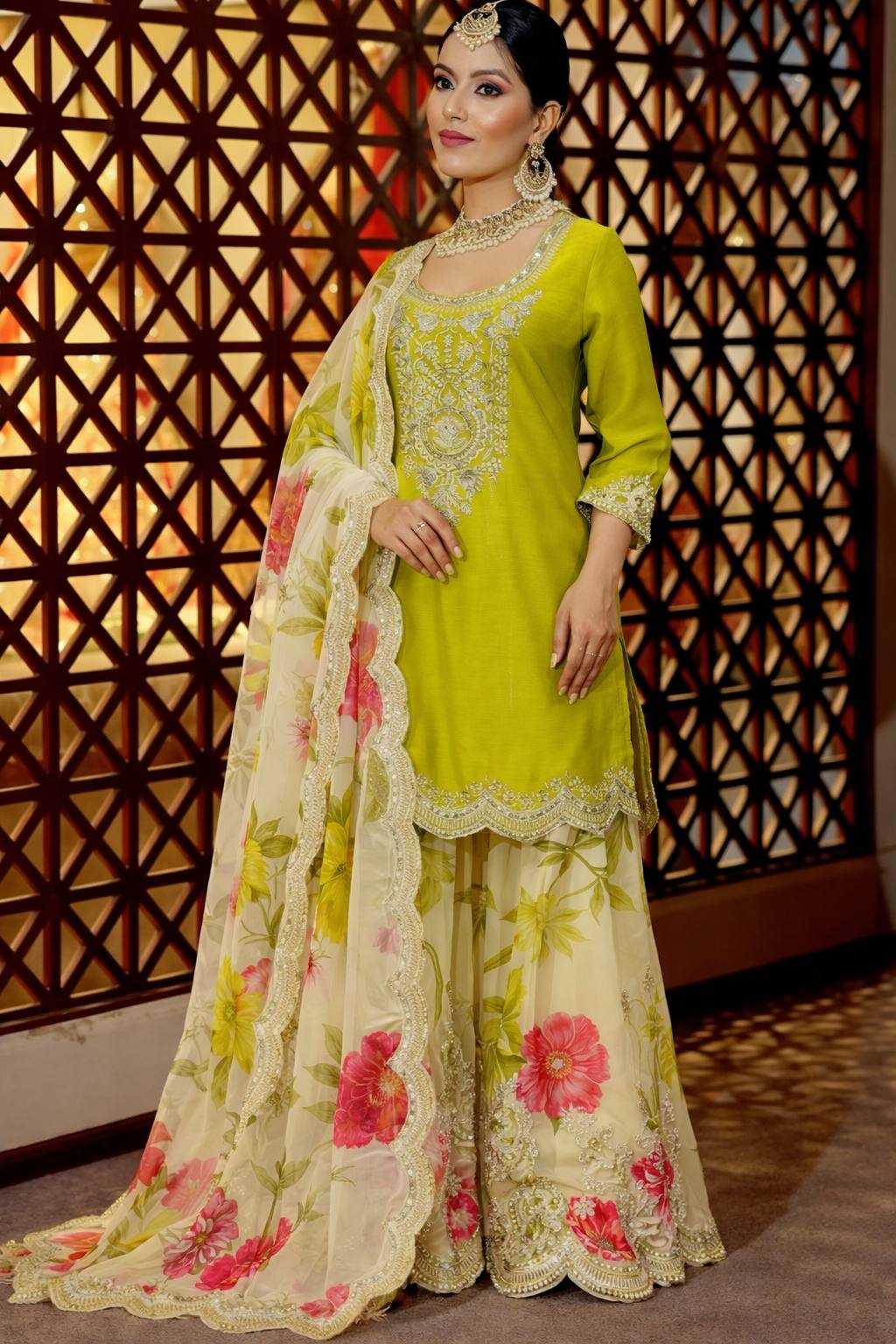 YNF Wholesale Chinon Silk Embroidery Suits KESH158 8011 | Surat Manufacturer