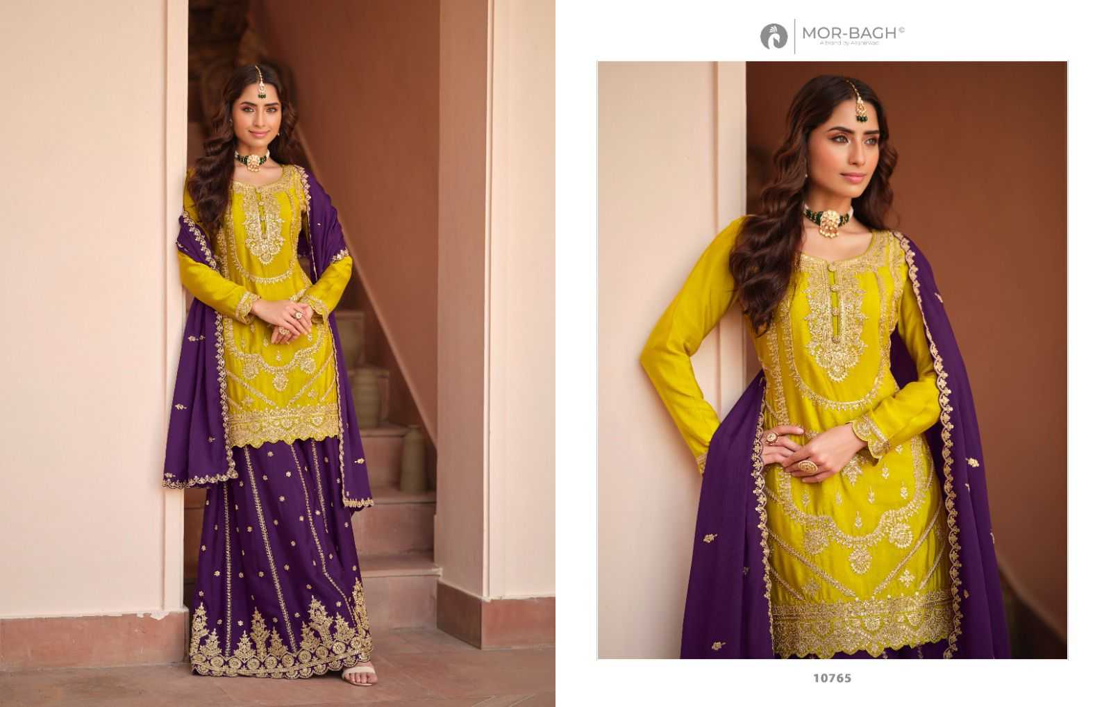 YNF Wholesale Chinon Silk Patiala Suits KESH587 AASHIRWAD RICHA | Surat Manufacturer