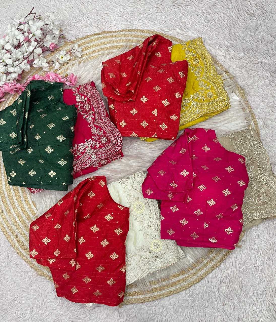 YNF Wholesale Chinon Silk Festival Silk Sarees RIN230 666 | Surat Manufacturer