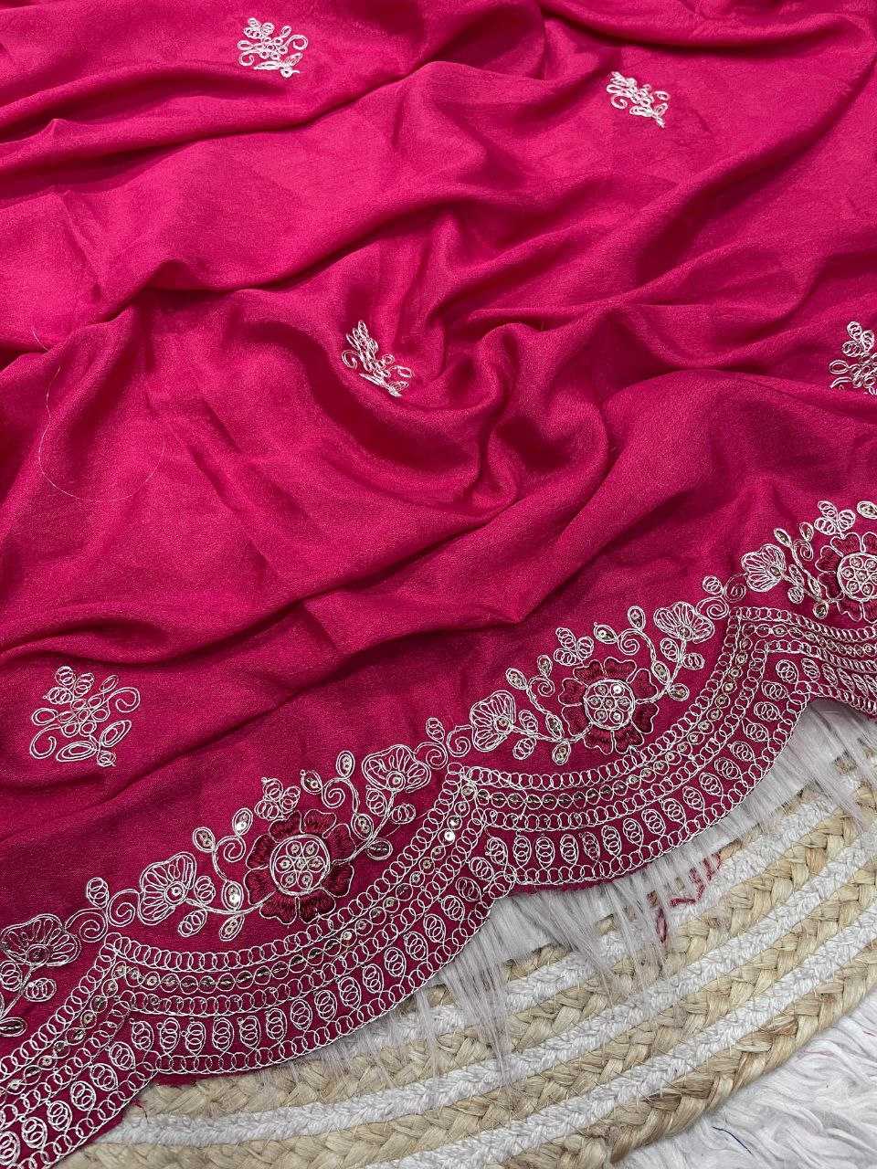 YNF Wholesale Chinon Silk Festival Silk Sarees RIN230 666 | Surat Manufacturer