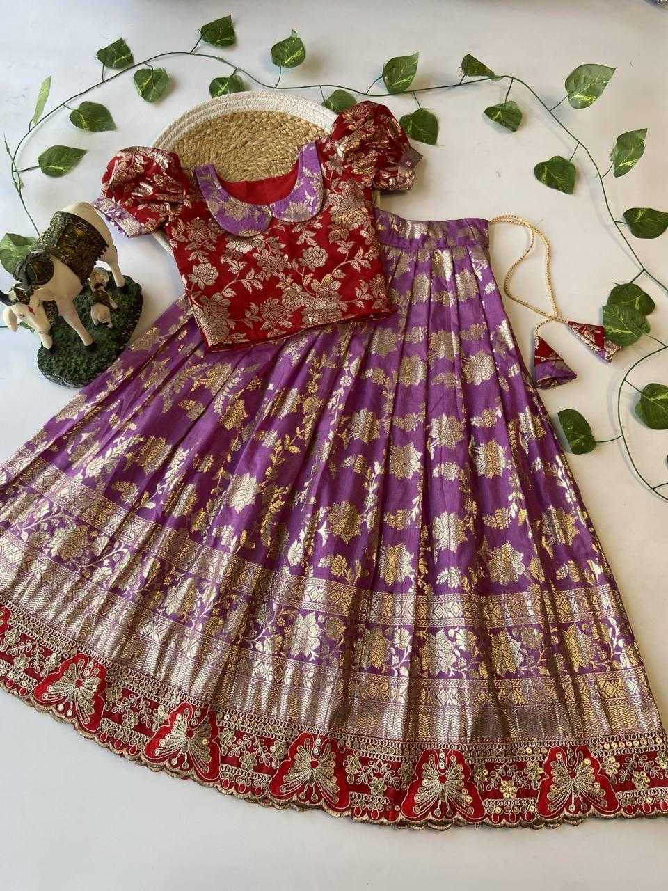 YNF Wholesale Cotton Kids Lehenga Choli KESH503 8033 | Surat Manufacturer