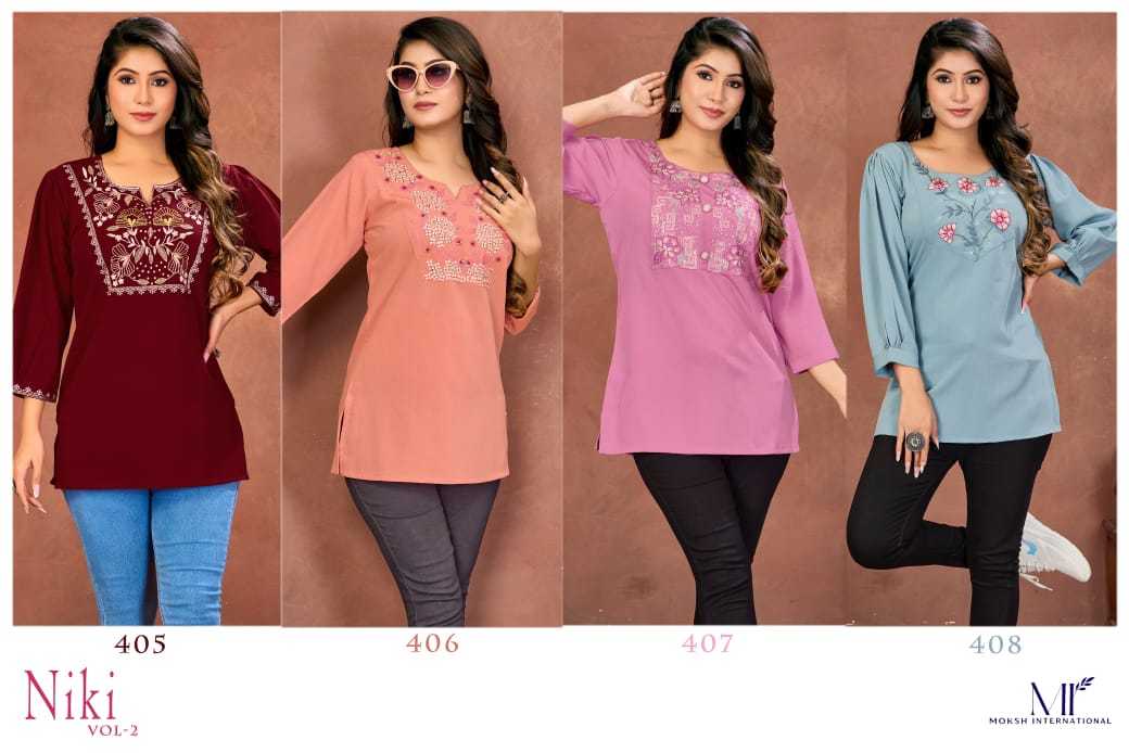 YNF Wholesale Cotton Tops KESH530 Moksh NIKI VOL-2️ | Surat Manufacturer