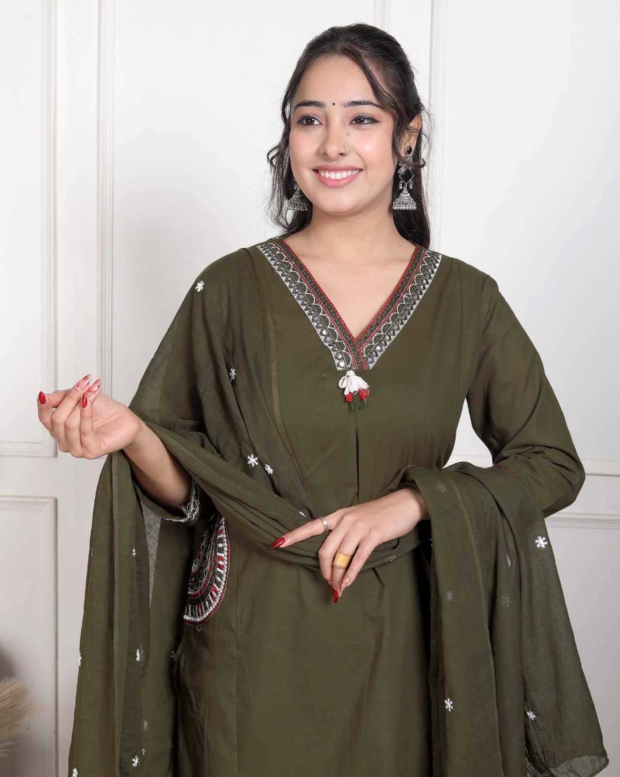 YNF Wholesale Cotton Embroidery Suits KESH623 113 | Surat Manufacturer