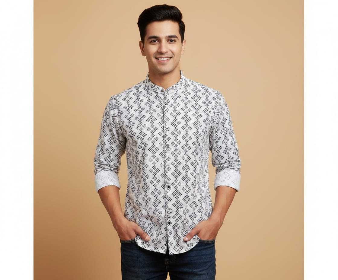 YNF Wholesale Cotton Mens Kurtas KESH650 PURE LINEN | Surat Manufacturer