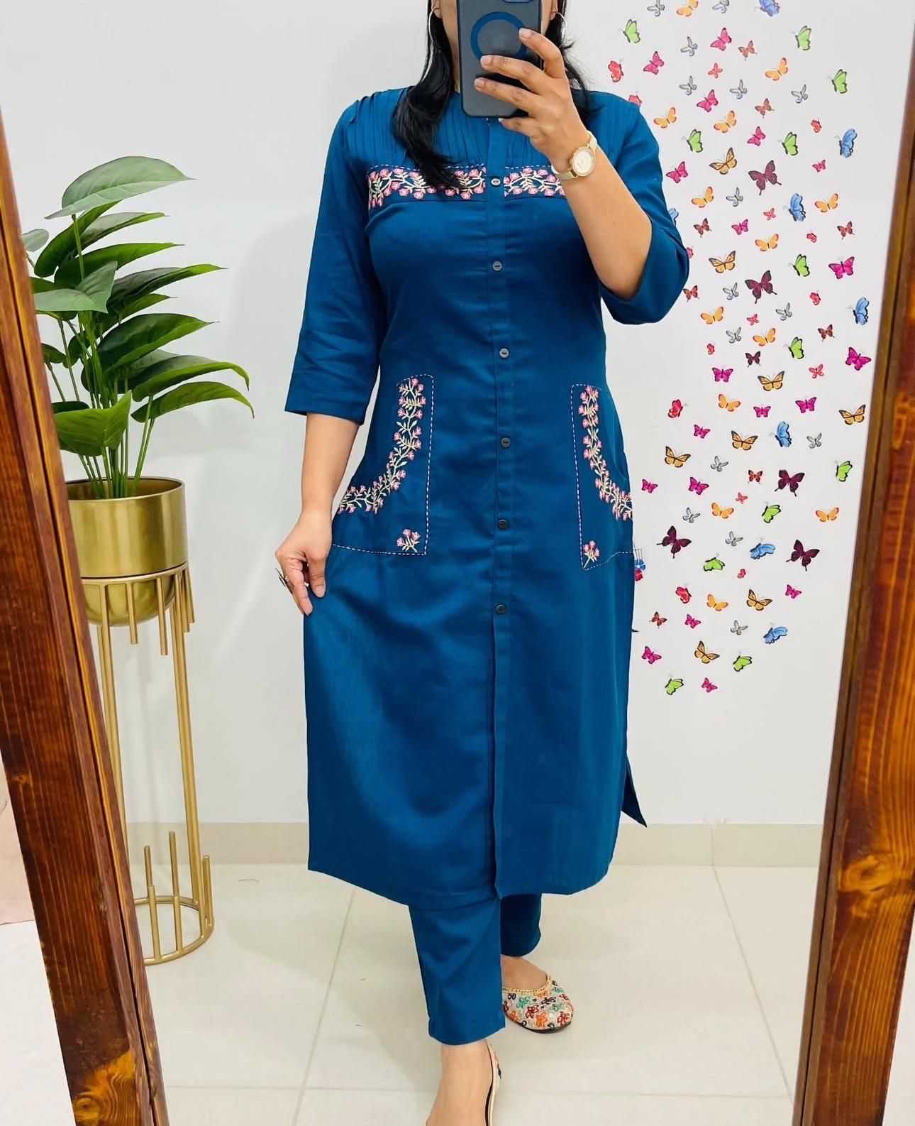 YNF Wholesale Cotton Workwear Kurtis KESH684 comfort | Surat Manufacturer