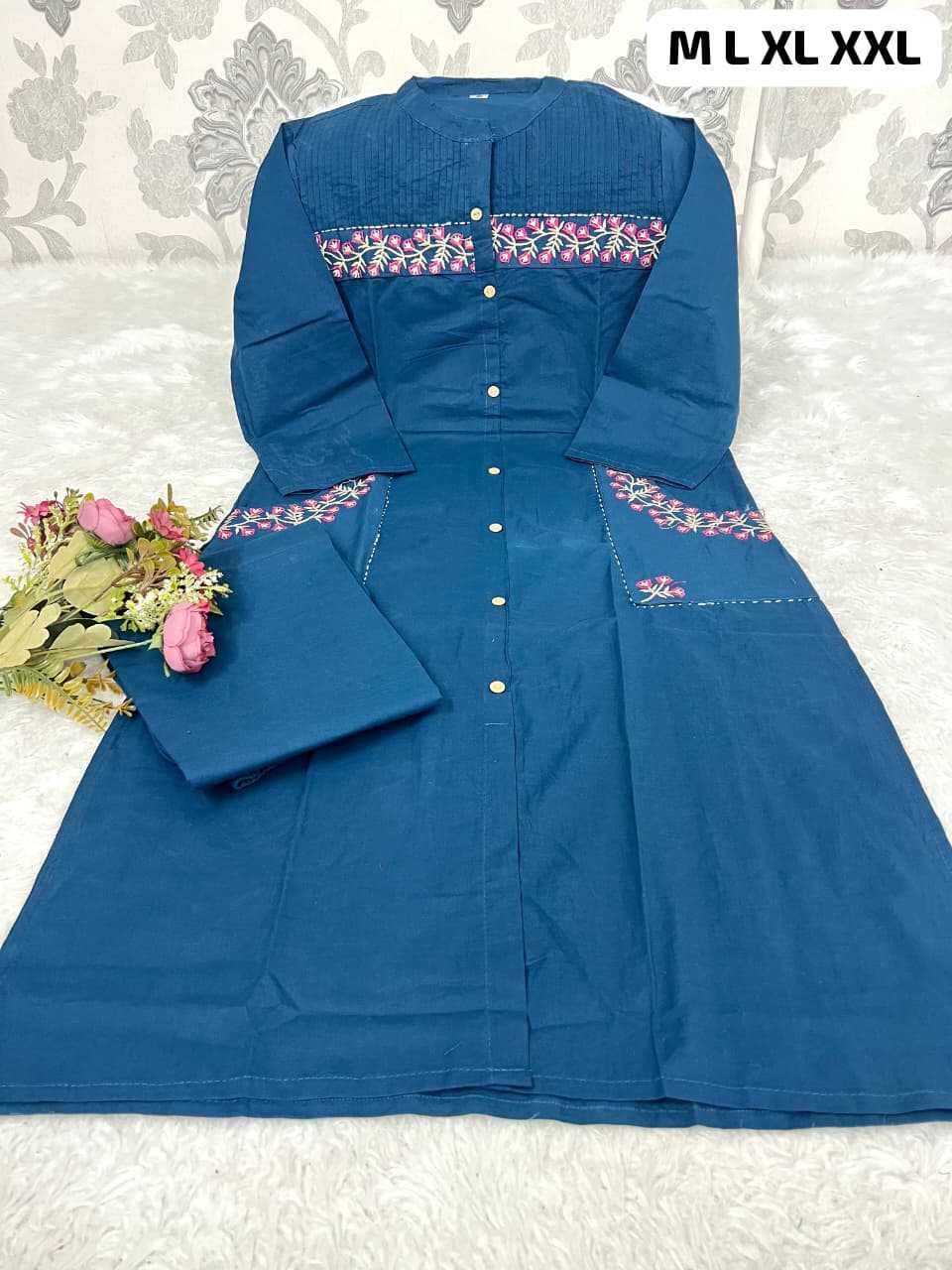 YNF Wholesale Cotton Workwear Kurtis KESH684 comfort | Surat Manufacturer